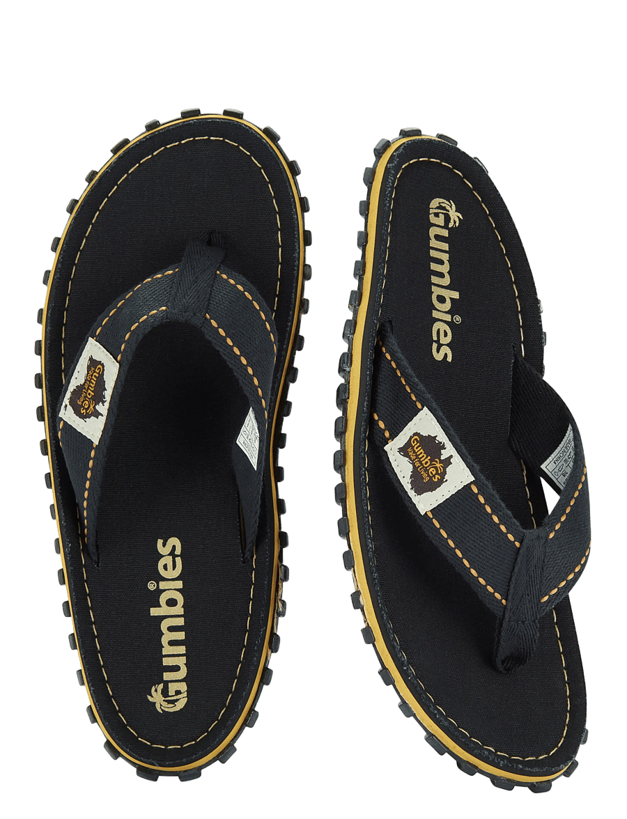 Gumbies - ISLANDER - klip-klapper - classic - black - 0
