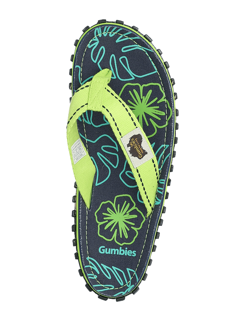 Gumbies - ISLANDER - schuhe - lime hibiscus - 3