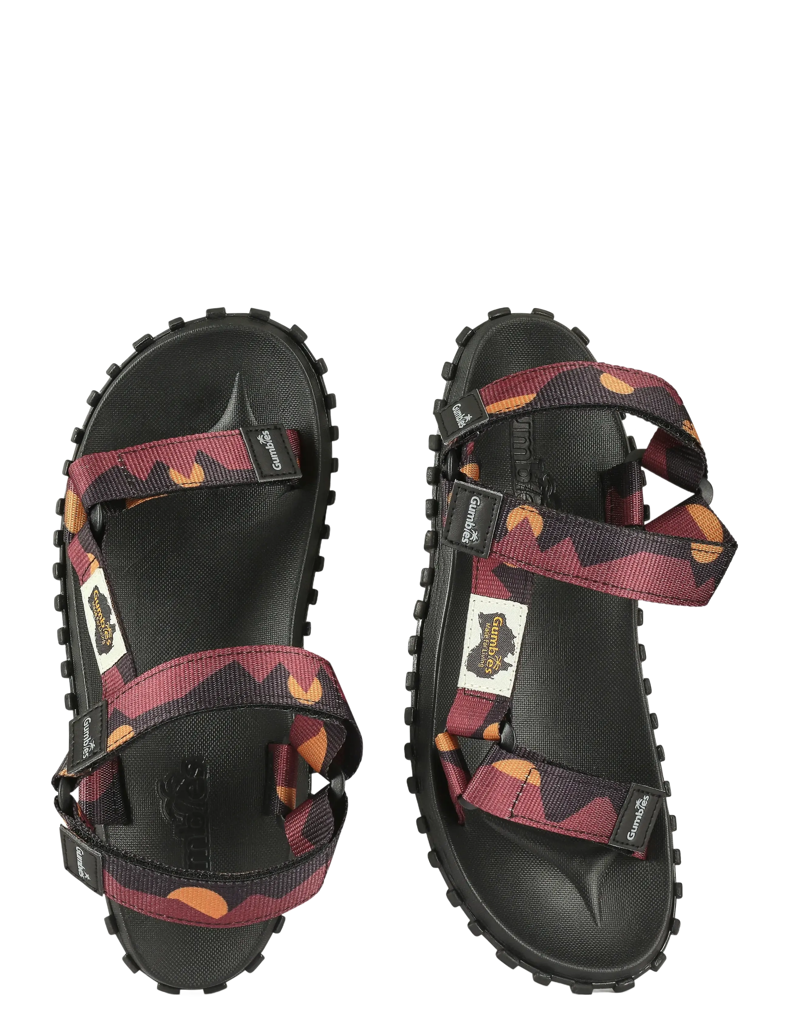 Gumbies - SCRAMBLER - sandalen & hausschuhe - sand&brown - 1