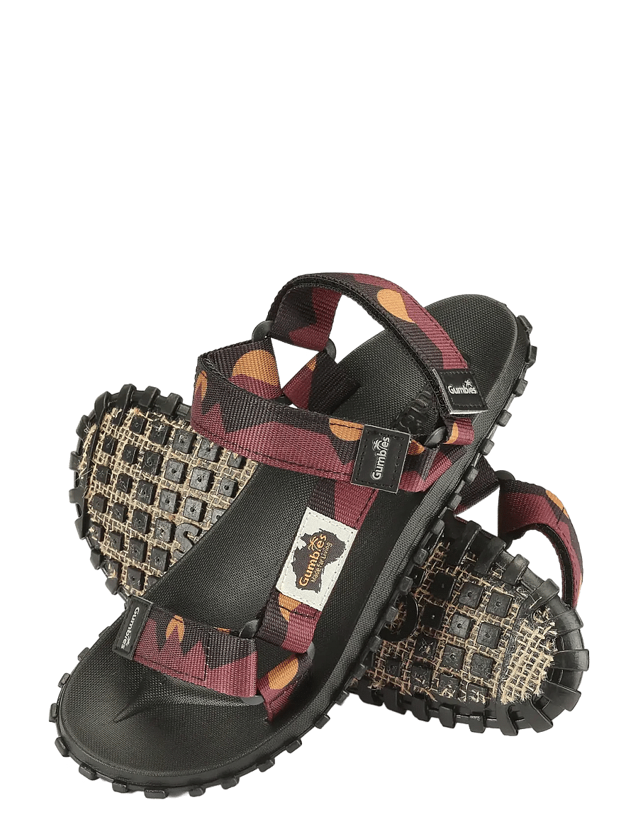 Gumbies - SCRAMBLER - sandały na co dzień - sand&brown - 2