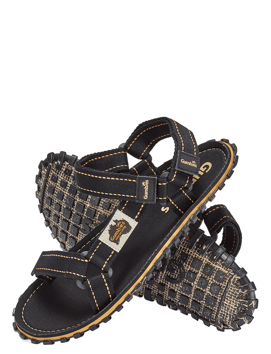 Gumbies - TRACKER - vandringssandaler - black - 2