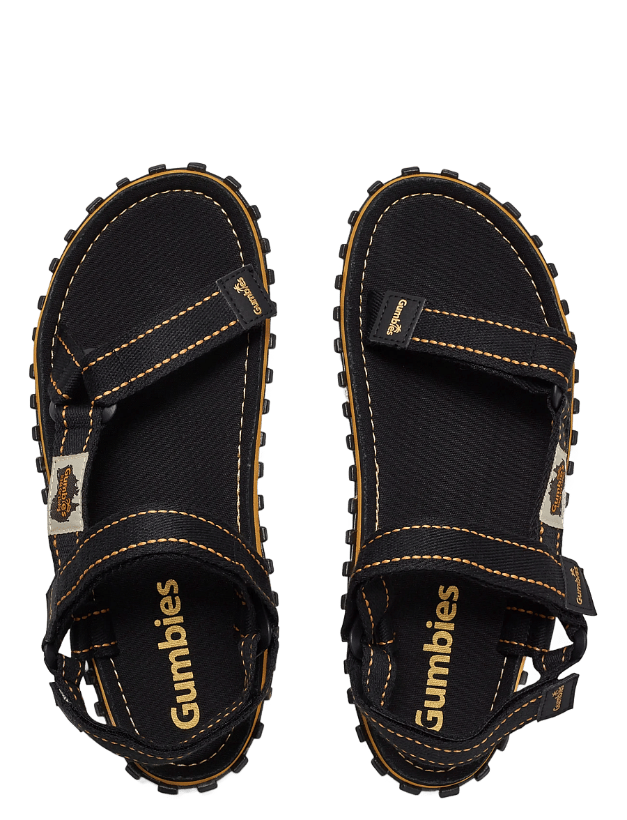 Gumbies - TRACKER - vandringssandaler - black - 3