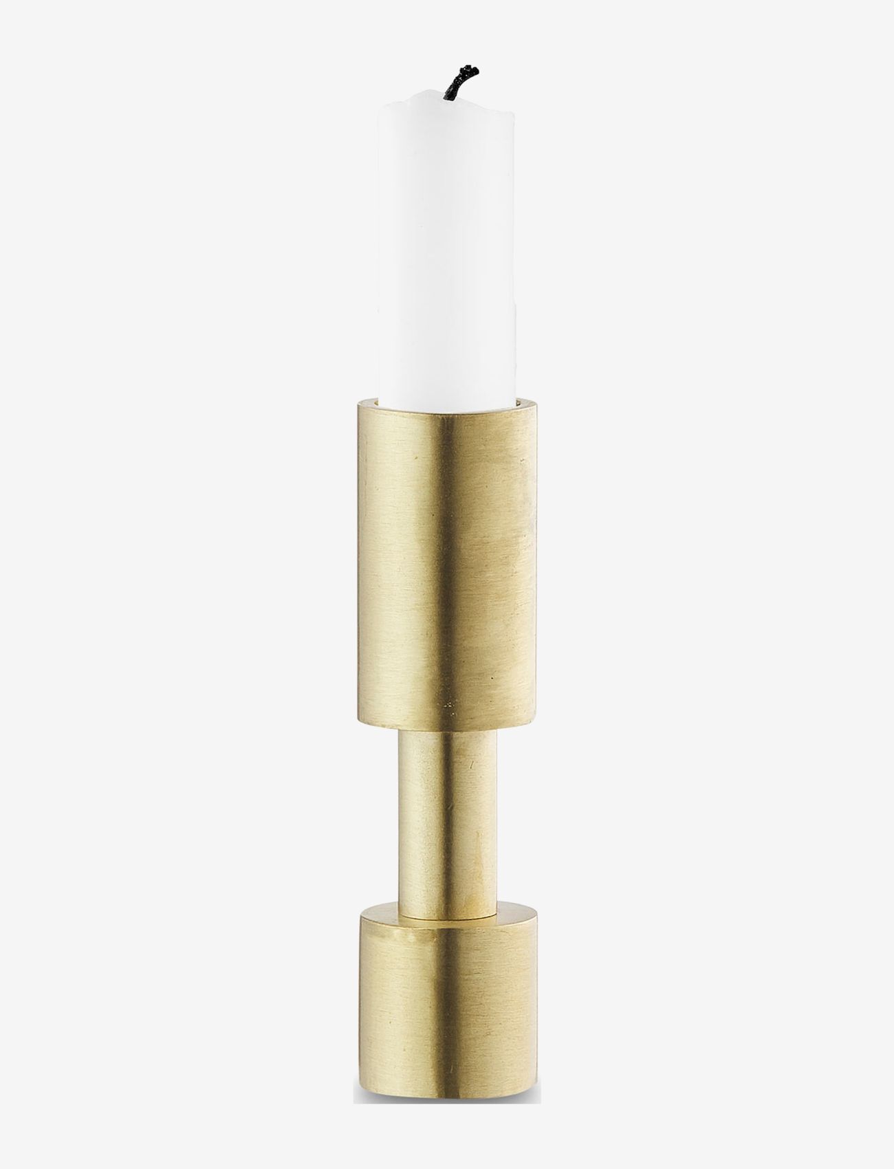 H. Skjalm P. - Sunday lysestage - matt brass - 0