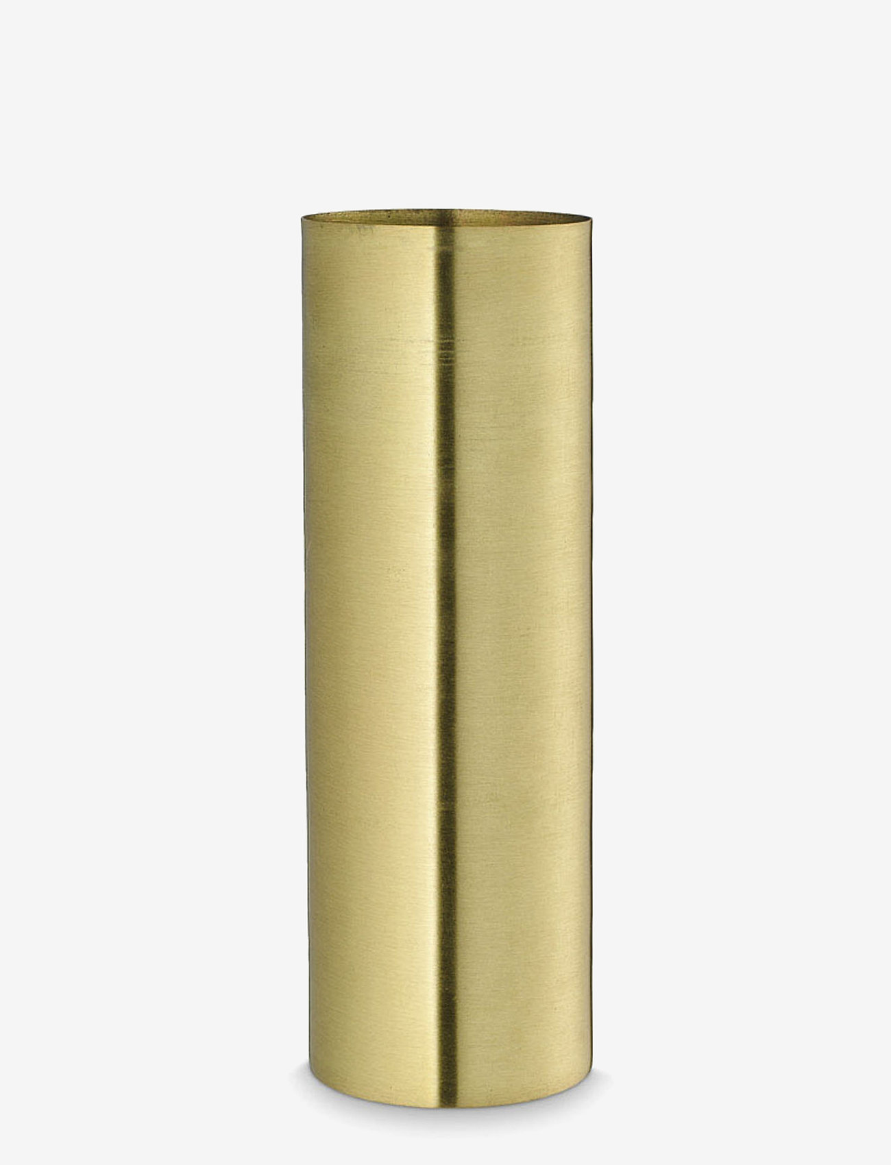 H. Skjalm P. - Cylinder Vase - cylindervaser - matt brass - 0