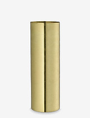 Cylinder Vase - MATT BRASS
