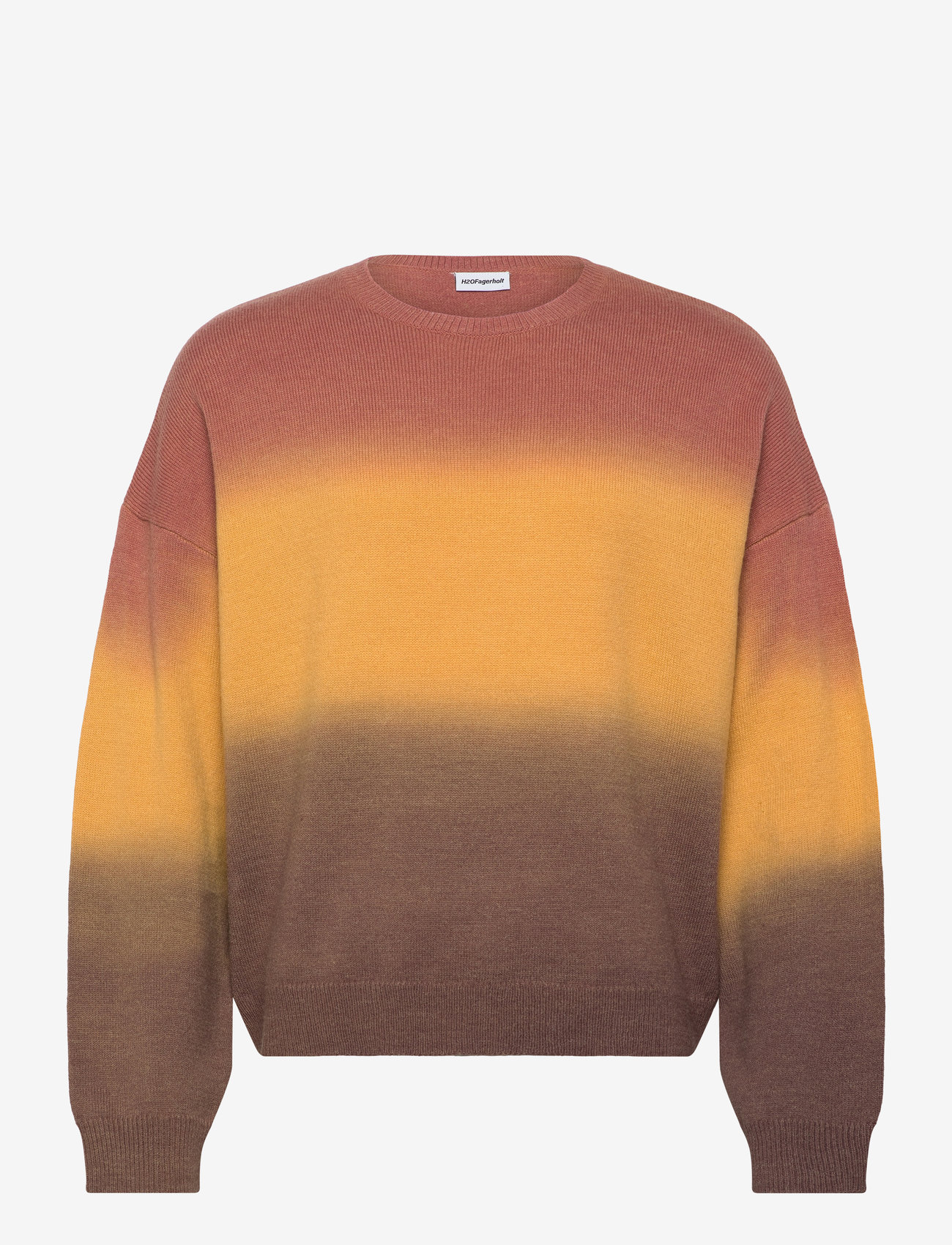 H2O Fagerholt - Sundown Knit Sweater - chili dip dye - 0