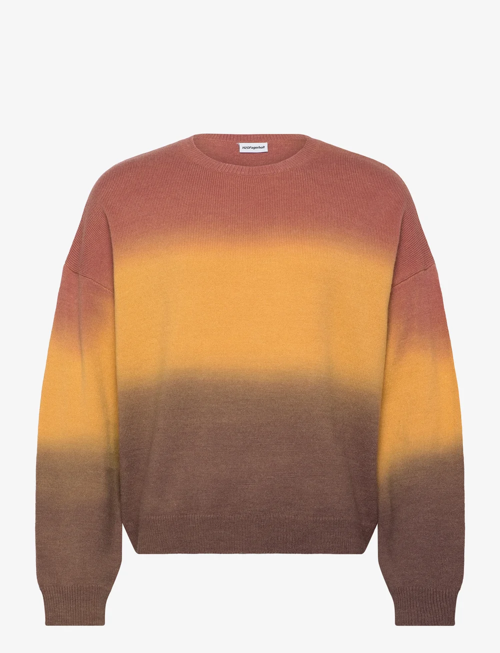H2O Fagerholt - Sundown Knit Sweater - dressipluusid - chili dip dye - 0
