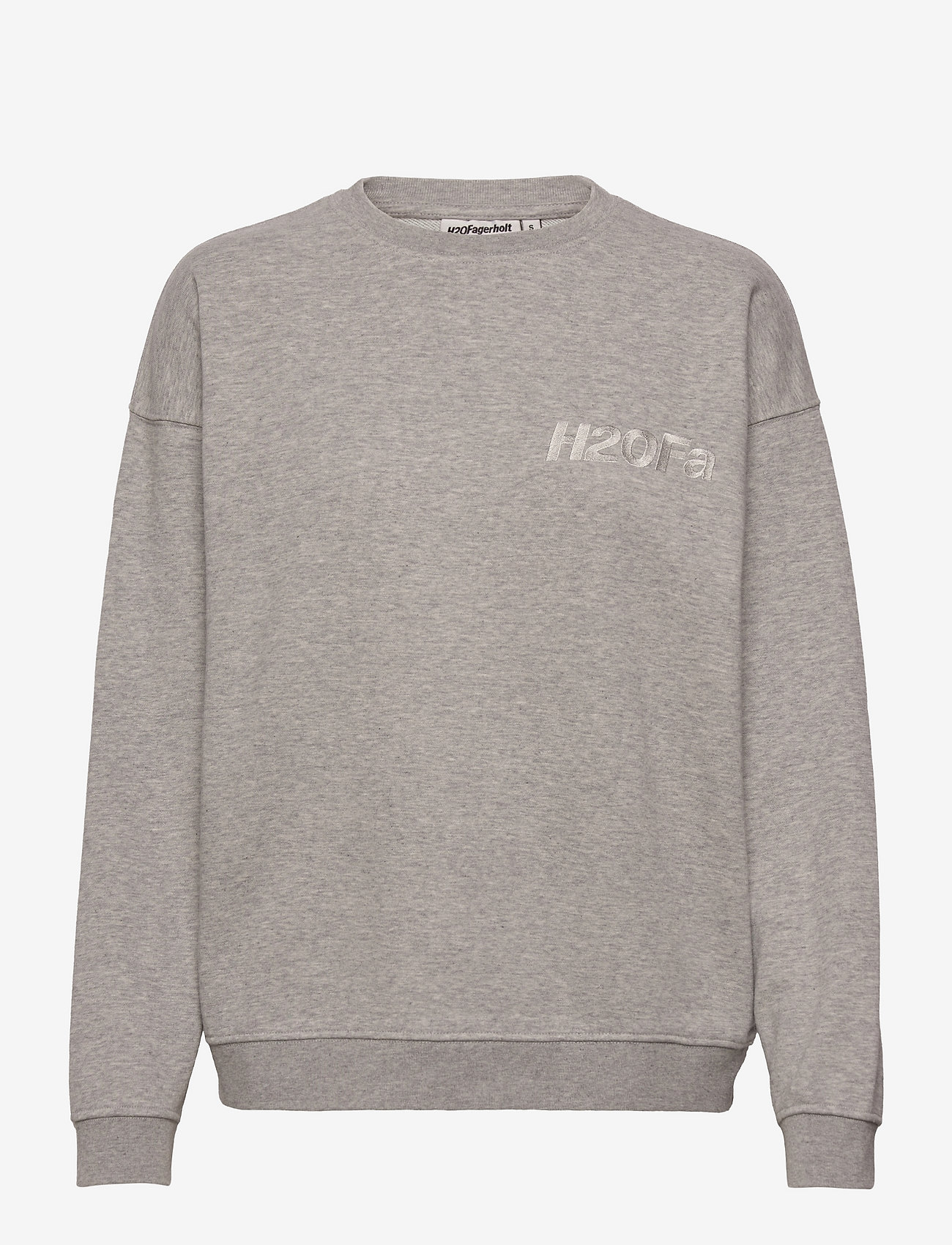 H2O Fagerholt - Cream Doctor 1 O'neck - dressipluusid - grey melange - 0