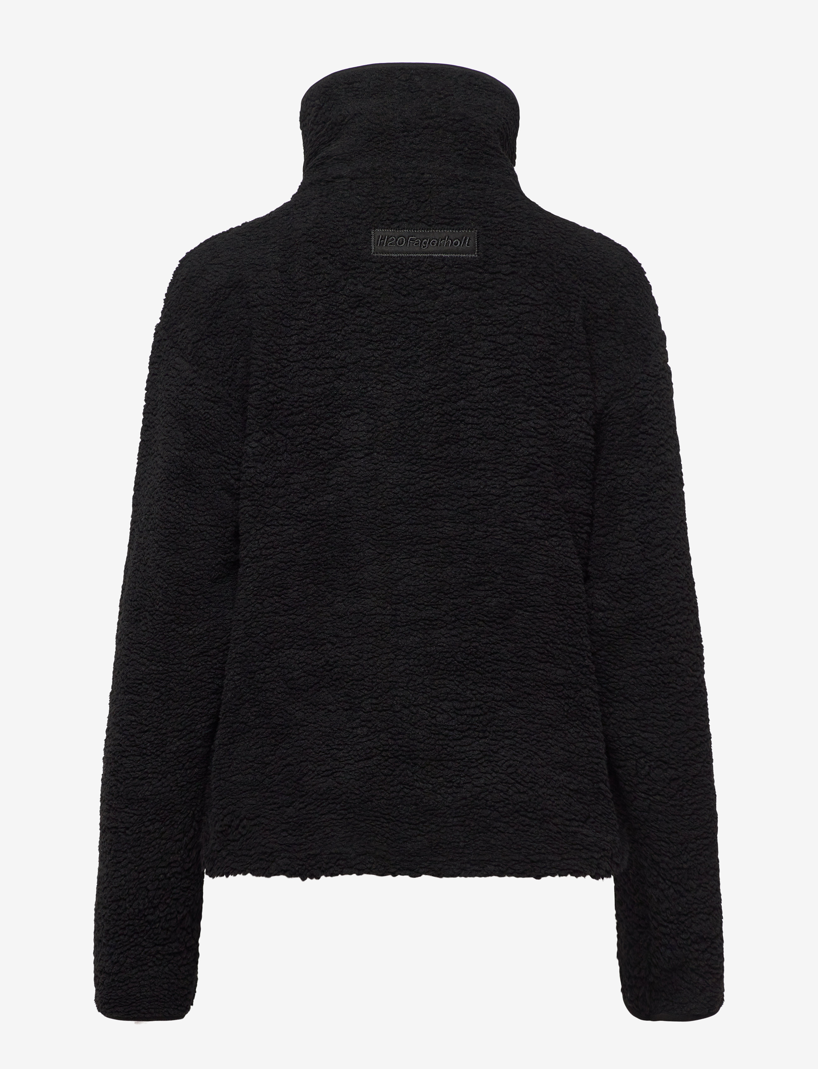 H2O Fagerholt - Yin and Yang Pile Jacket - black - 1