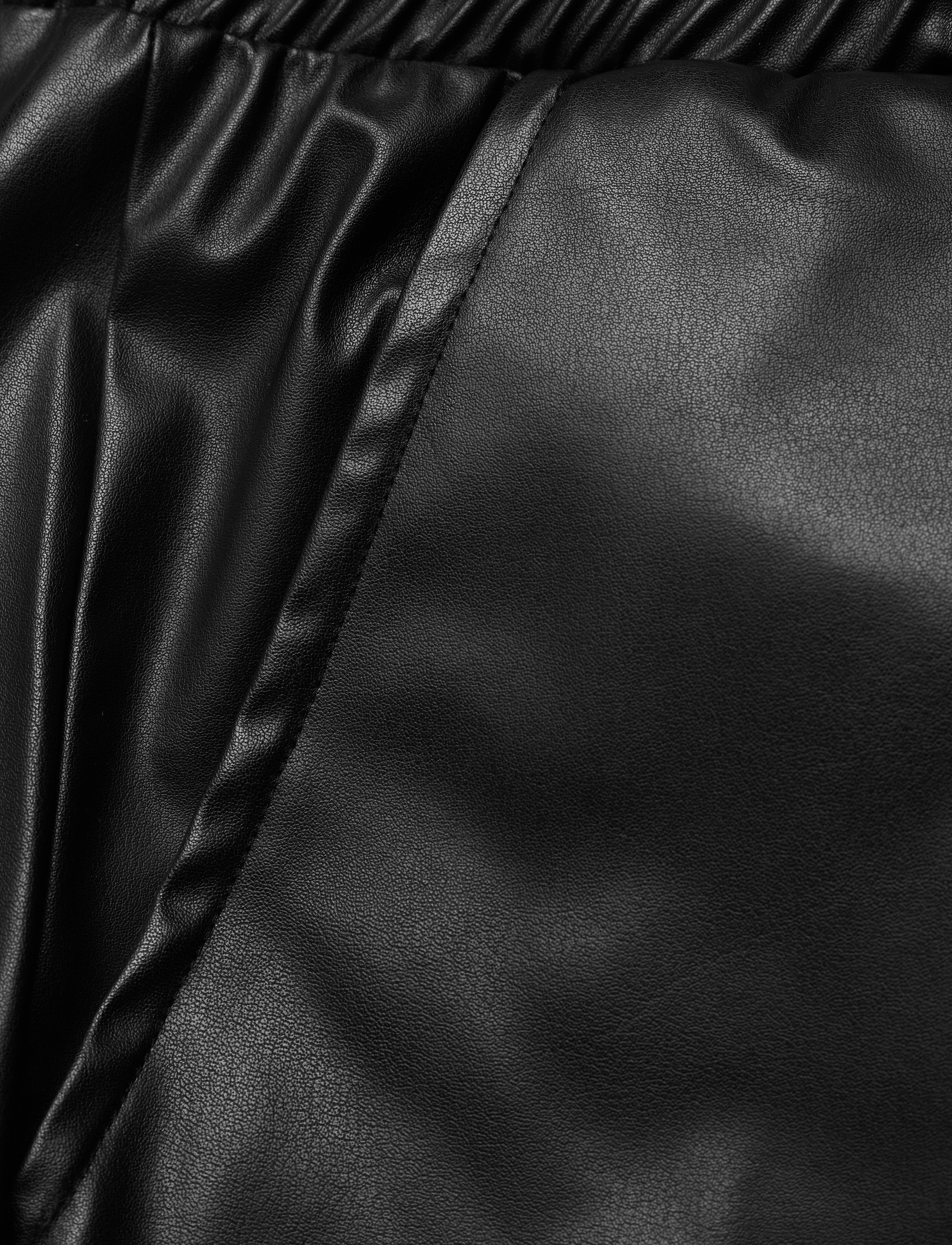 H2O Fagerholt - Fake Leather Track Suit Pant - black - 2