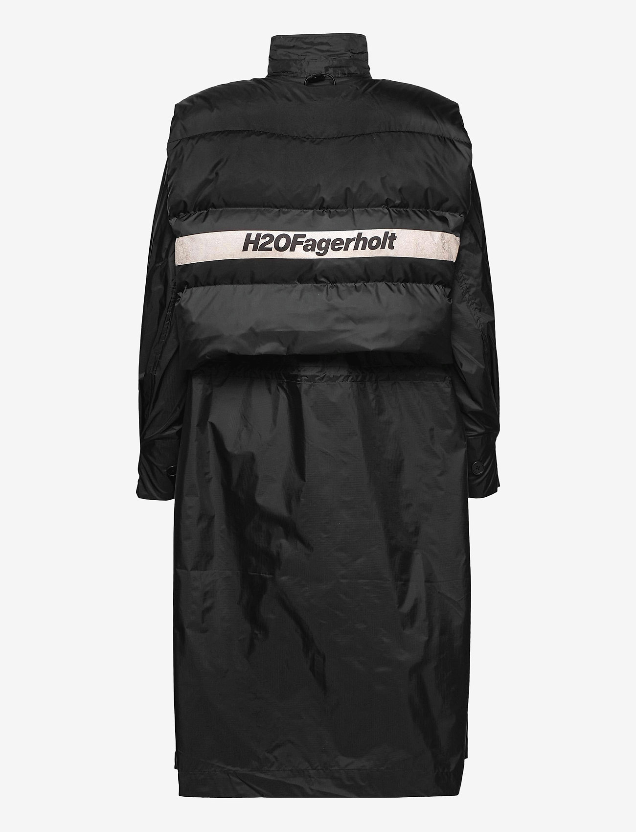 H2O Fagerholt - Rain Coat - regnjakker - black/black - 3