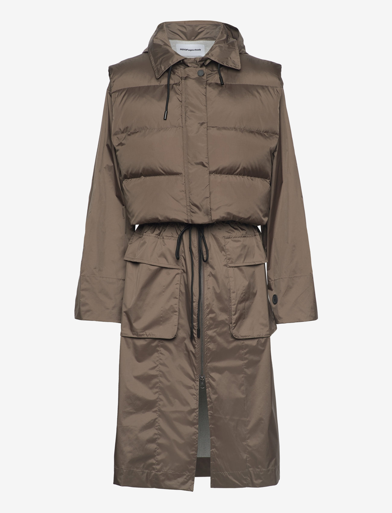 H2O Fagerholt - Rain Coat - earth - 0