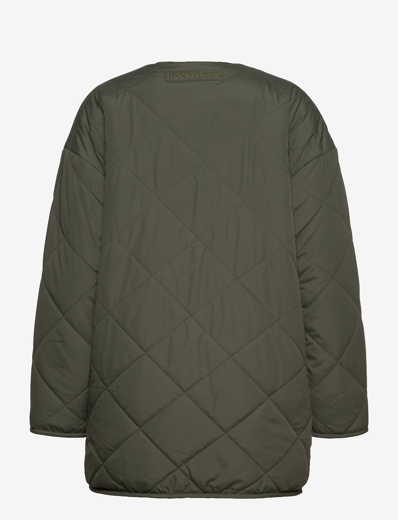 H2O Fagerholt - New Summer House Jacket - spring jackets - forest green/light beige - 1