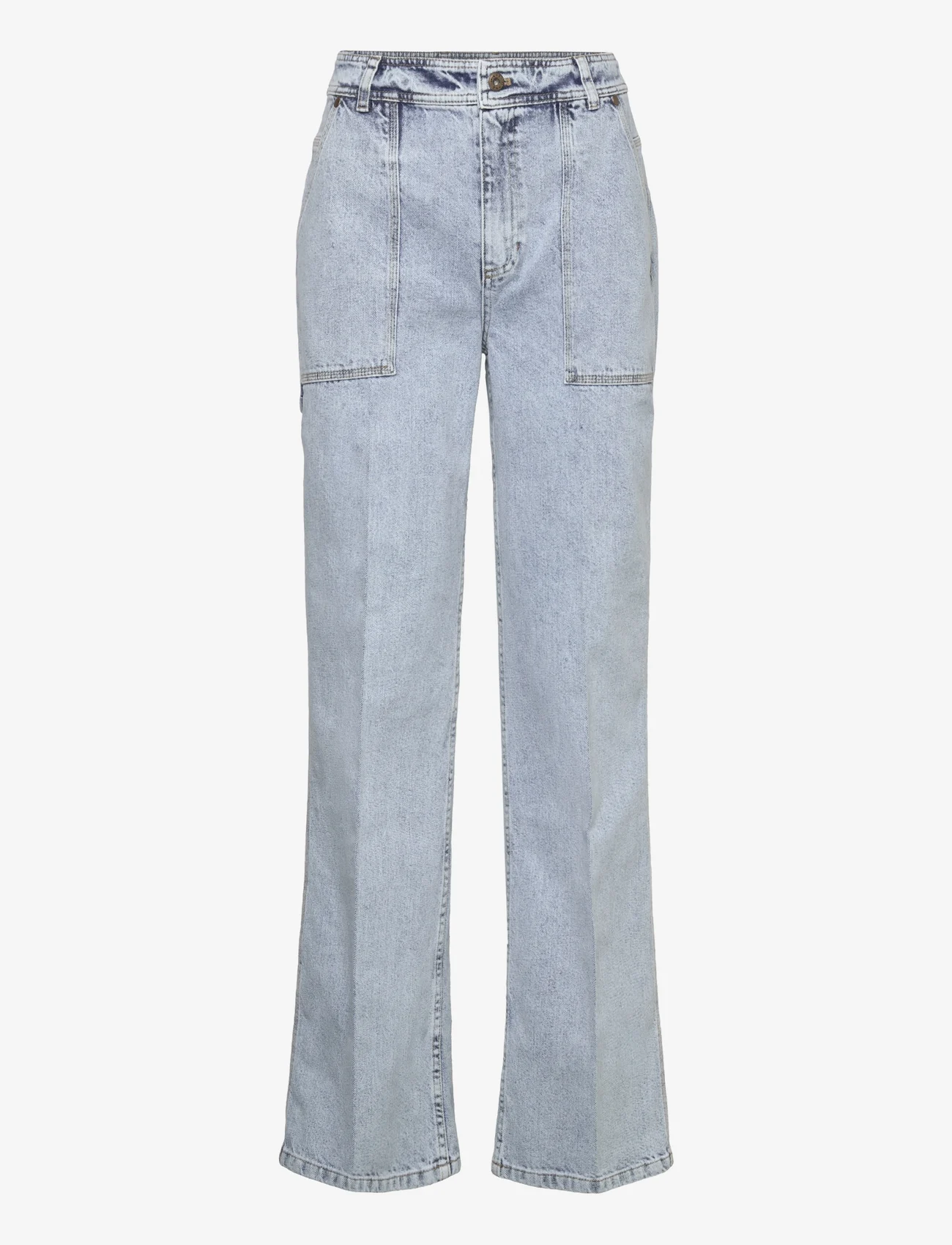 H2O Fagerholt - Classic Nice Jeans - tiesaus kirpimo džinsai - light blue denim - 0