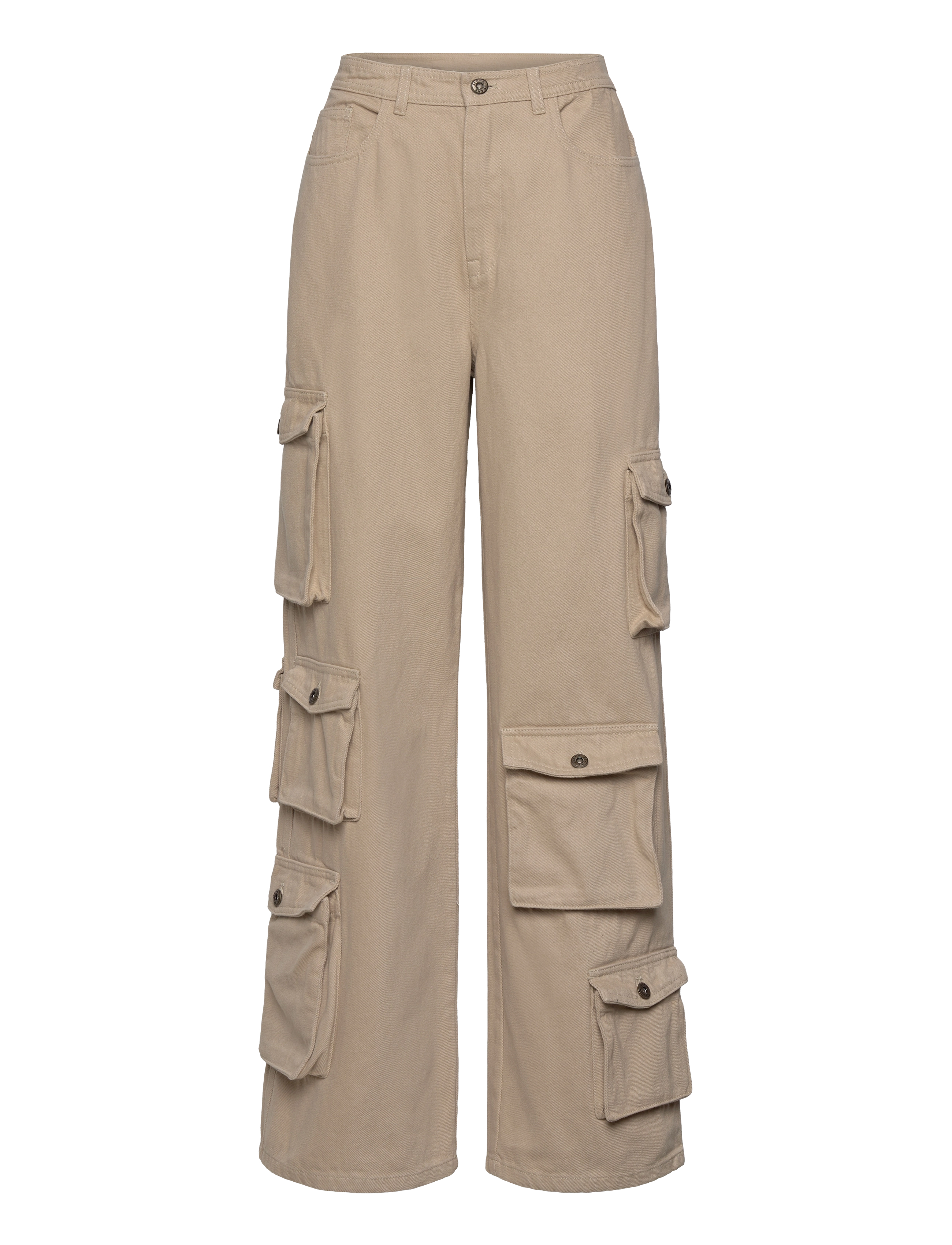 H2O Fagerholt Gad Pants, Kvinder, Cargo Jeans, Brun, Str: S