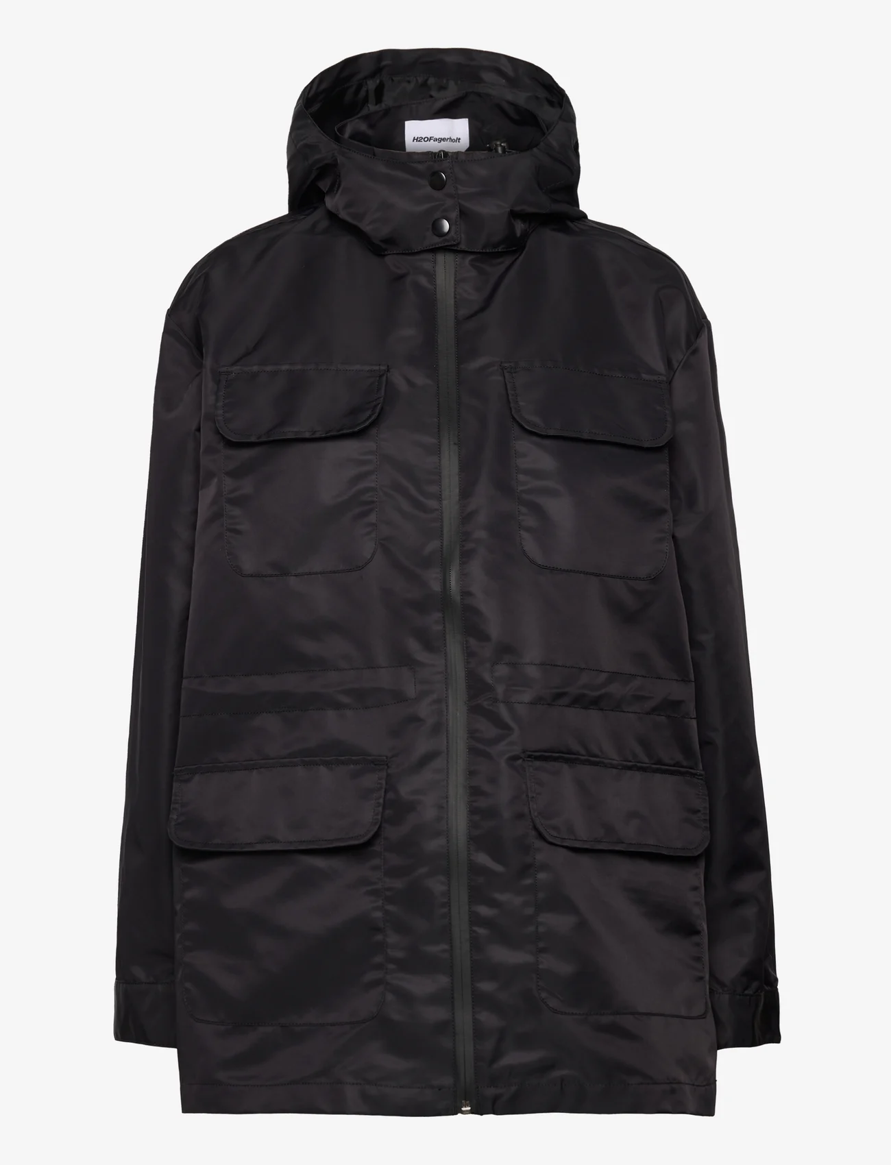 H2O Fagerholt - Lanes Jacket - „parka“ stiliaus paltai - 3500 black - 0