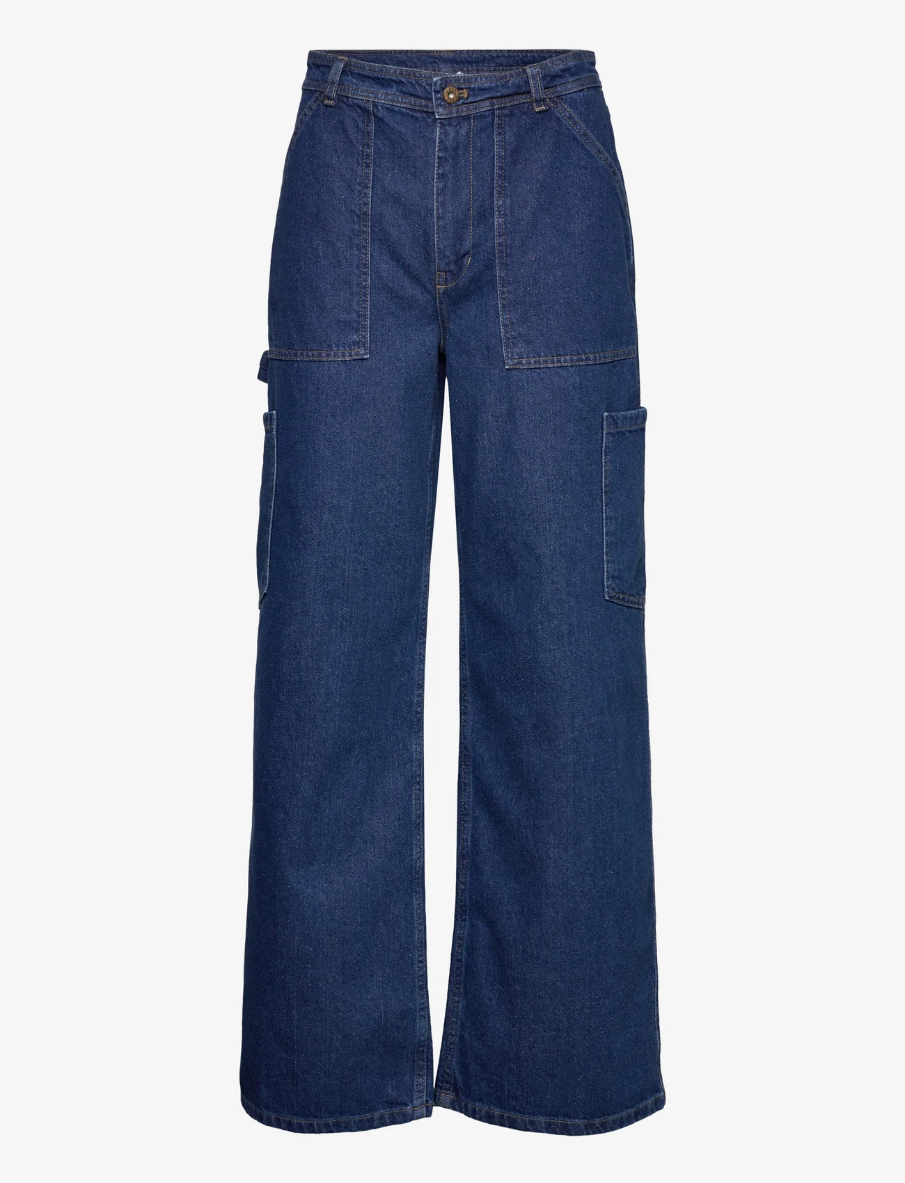 H2O Fagerholt - Only bad jeans - spodnie szerokie - dark blue denim - 0