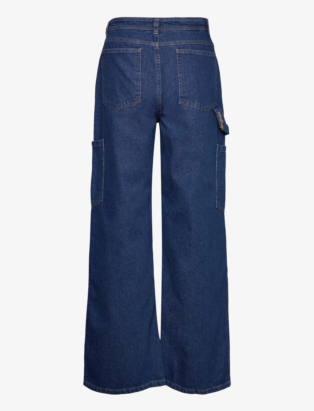 H2O Fagerholt - Only bad jeans - džinsa bikses ar platām starām - dark blue denim - 1