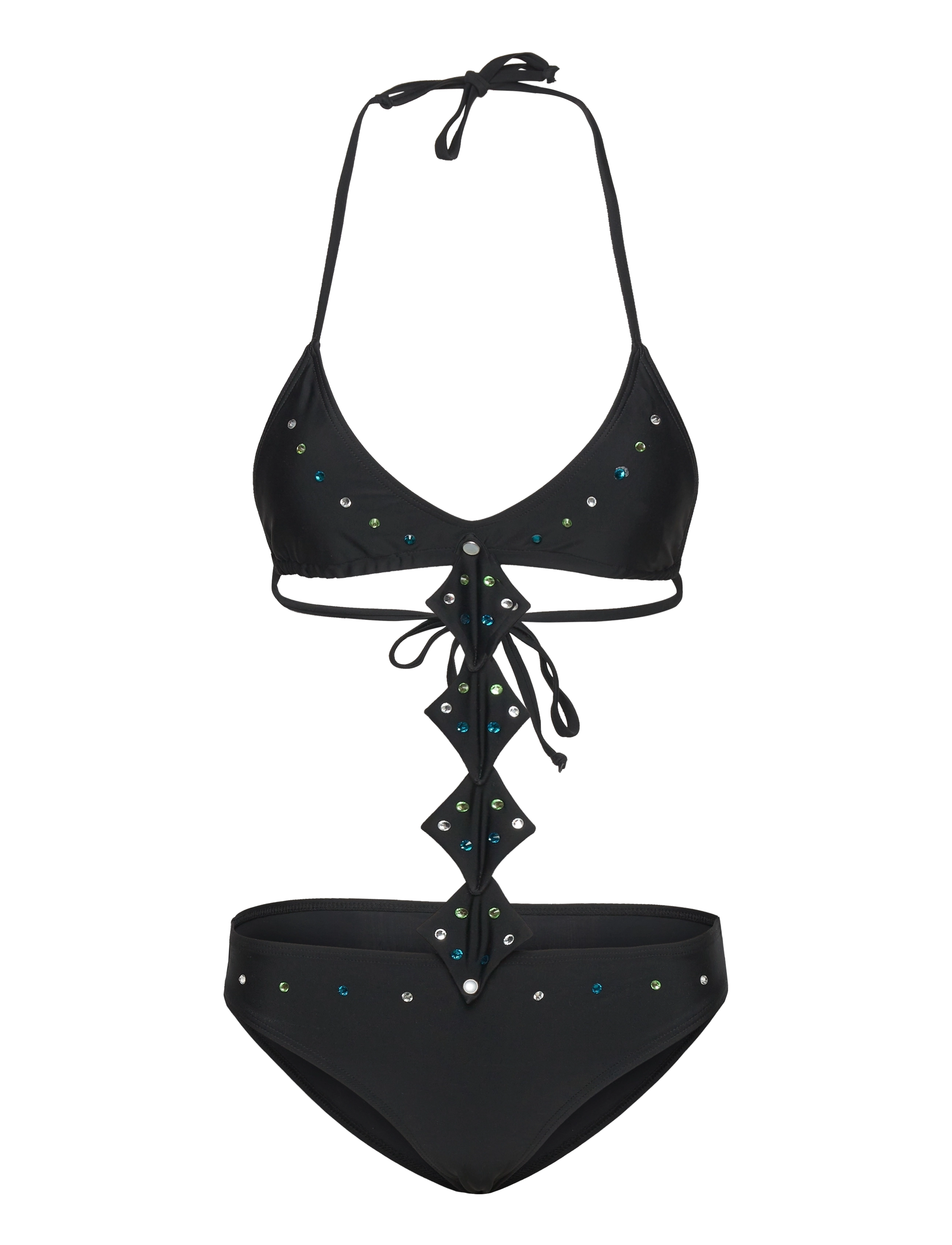 H2O FAGERHOLT Fire Vibes Bikini Schwarz - S - Damen