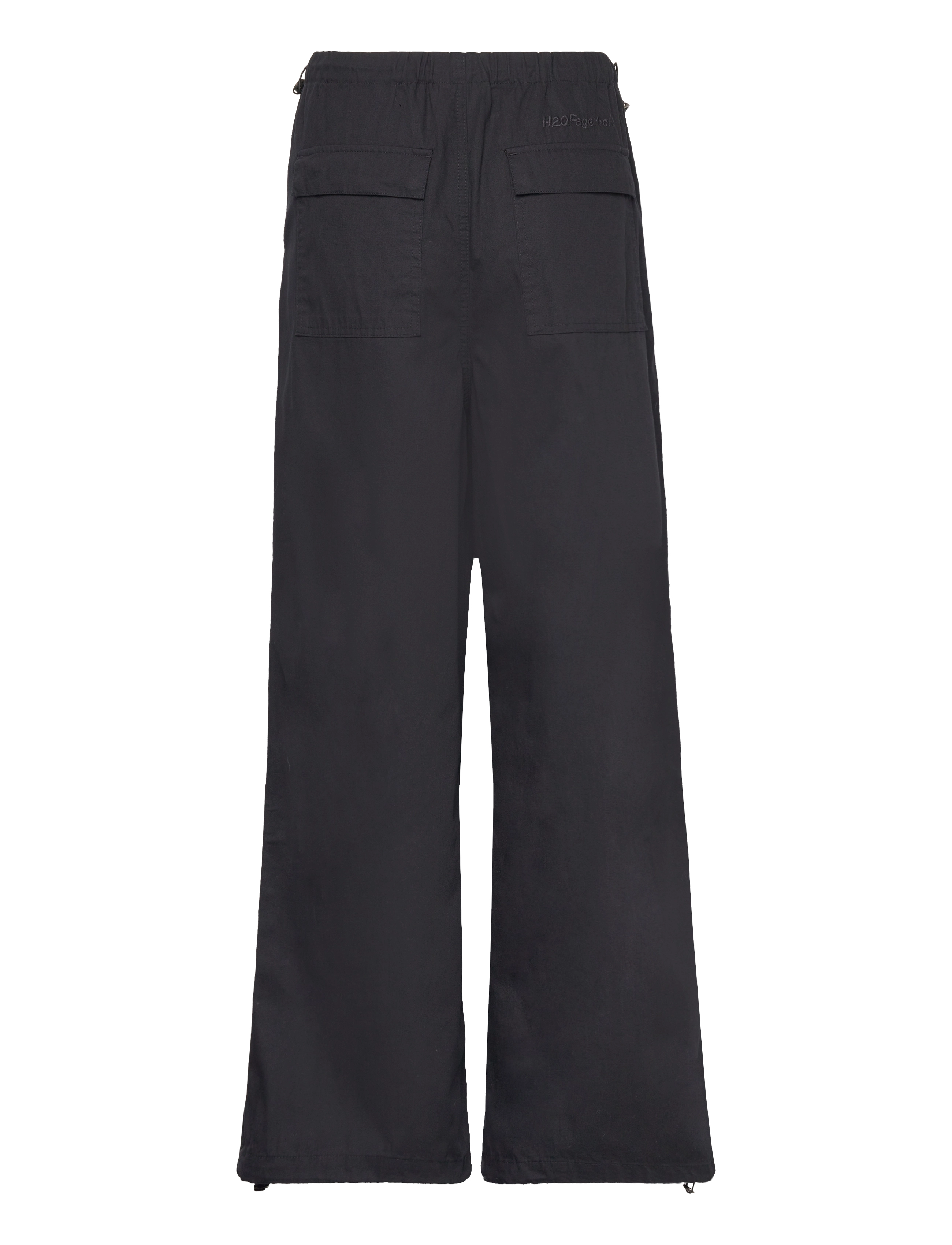 H2O Fagerholt - Name Pants - bukser med brede ben - black - 1