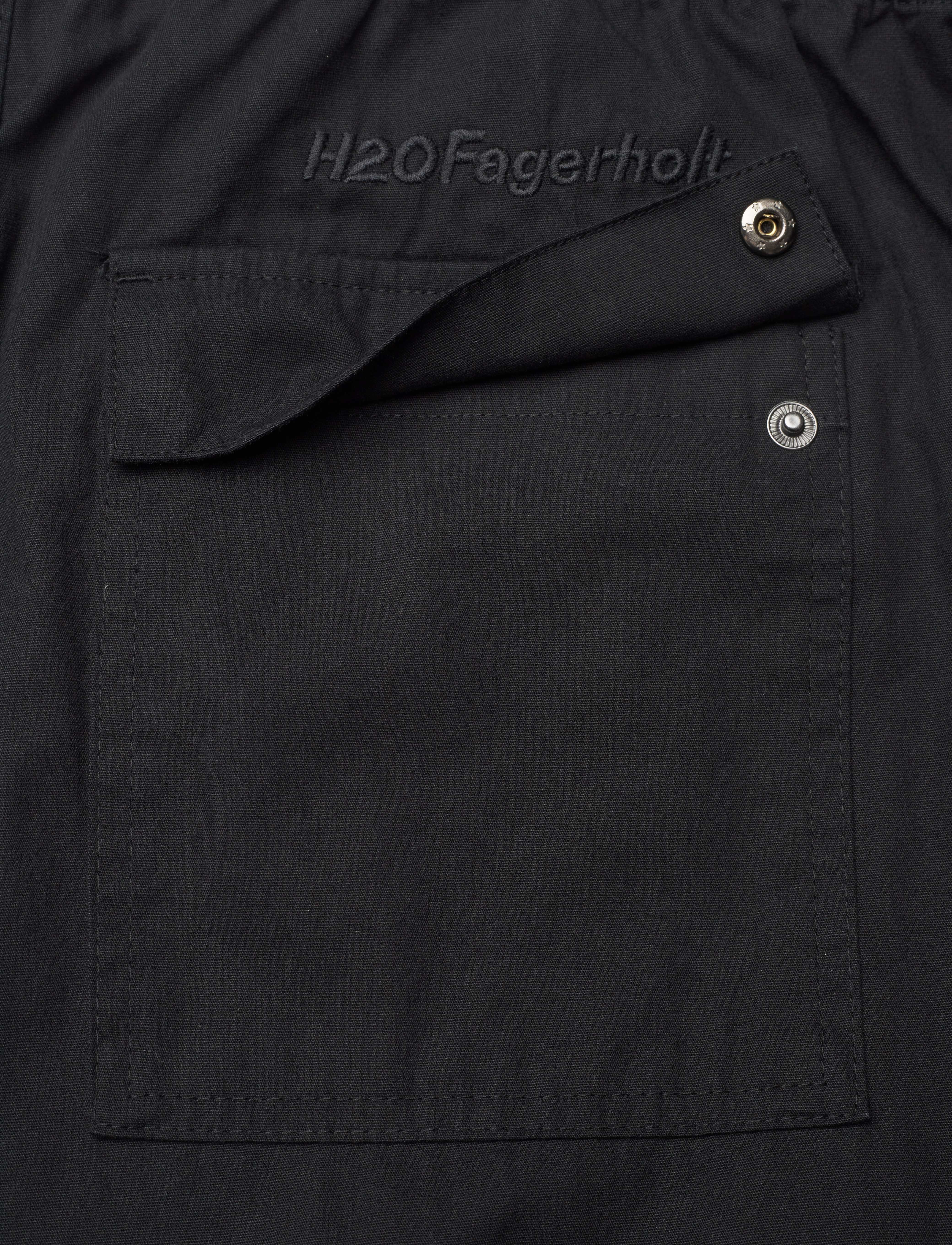 H2O Fagerholt - Name Pants - bukser med brede ben - black - 5