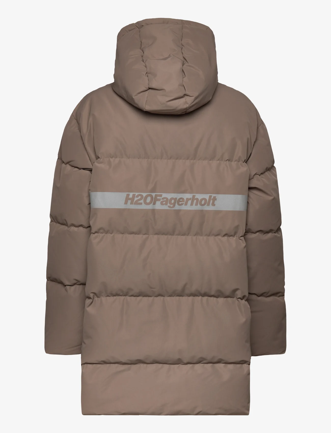 H2O Fagerholt - Plug Jacket - Žieminės striukės - walnut - 1