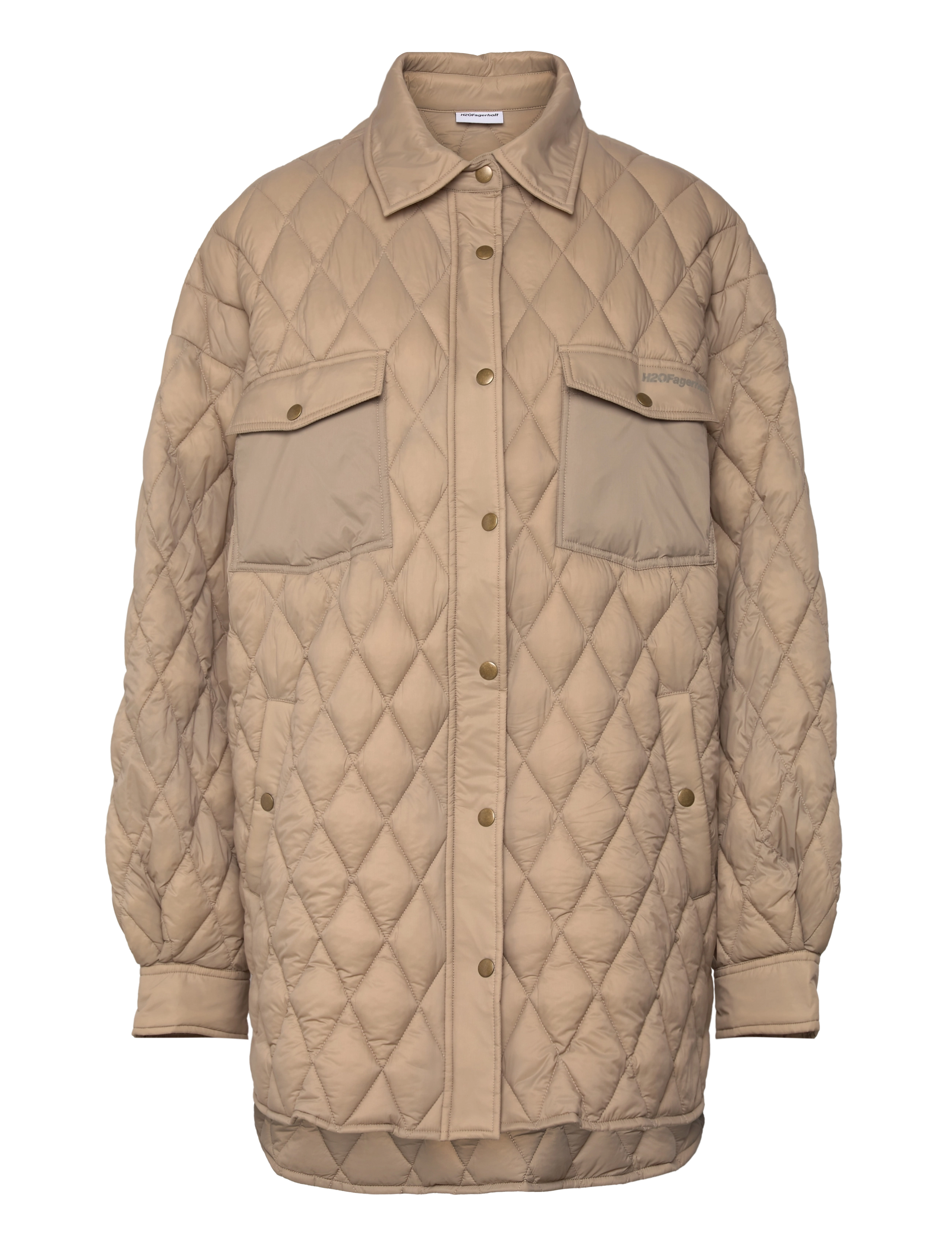 H2O FAGERHOLT Sporty Jacke Beige - M - Damen