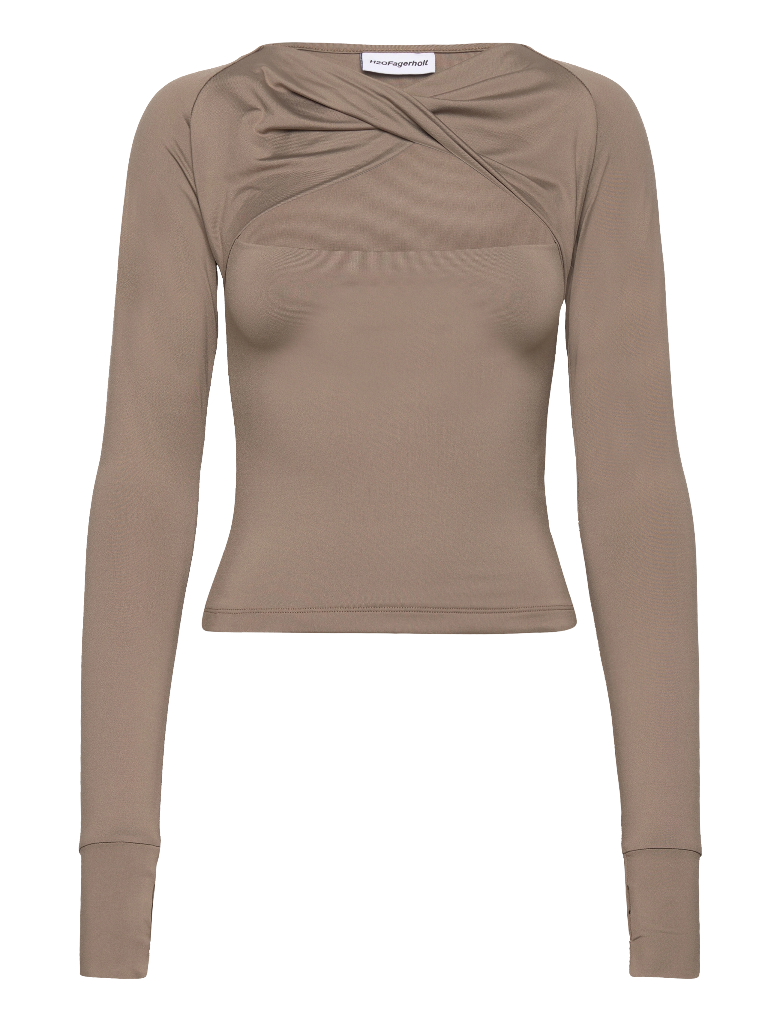 H2O Fagerholt Elegant Top - H2O Fagerholt - WALNUT / brown