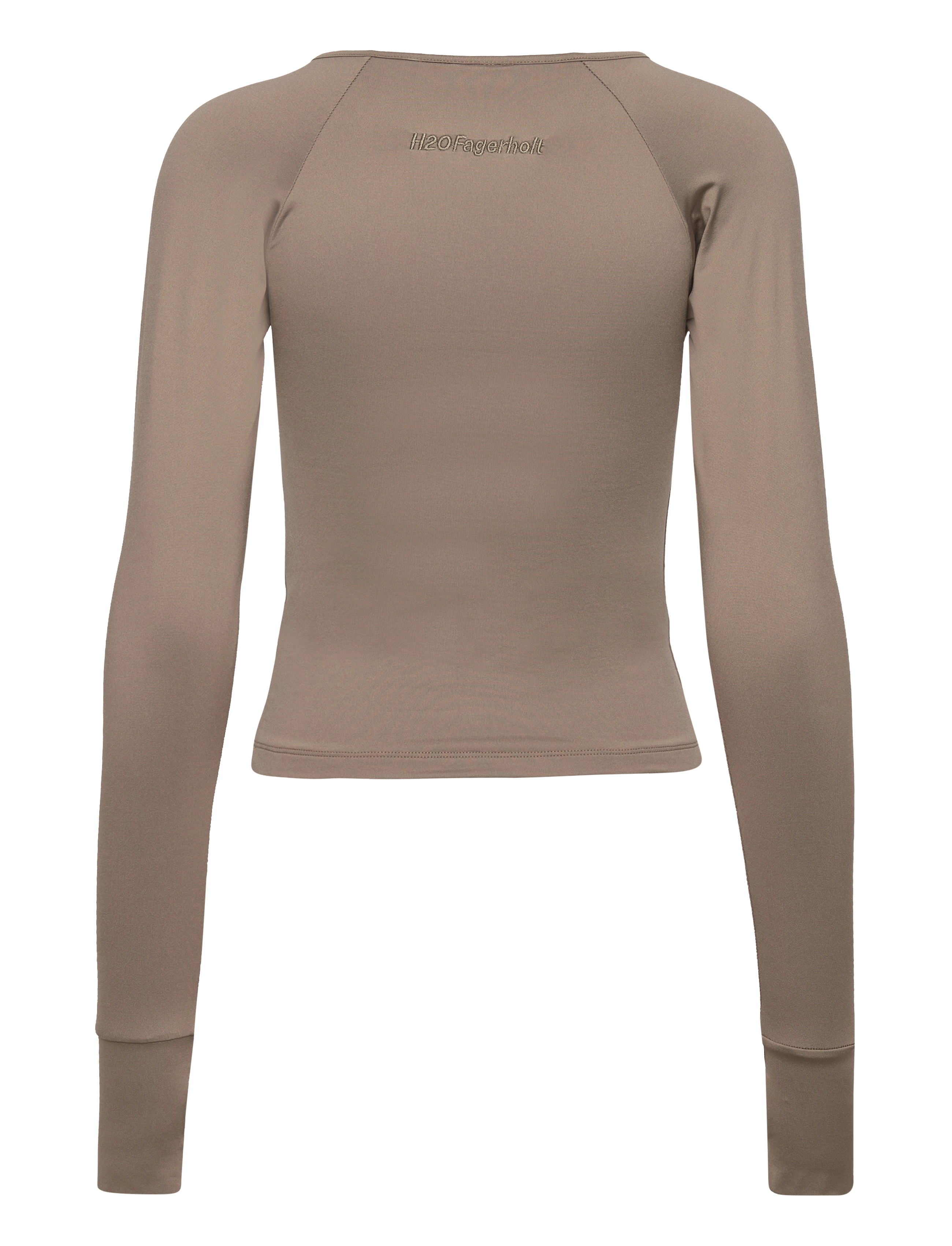 H2O Fagerholt - Elegant Top - langærmede toppe - walnut - 1