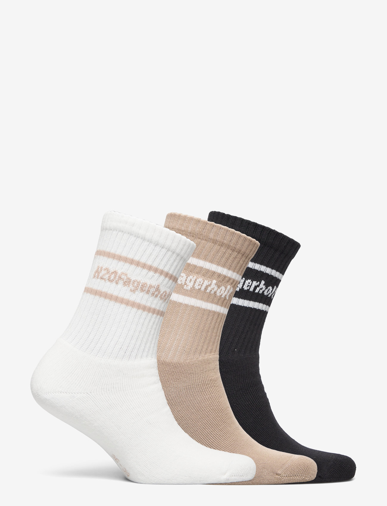 H2O Fagerholt - New Suck Socks - black/white/creamy grey - 1