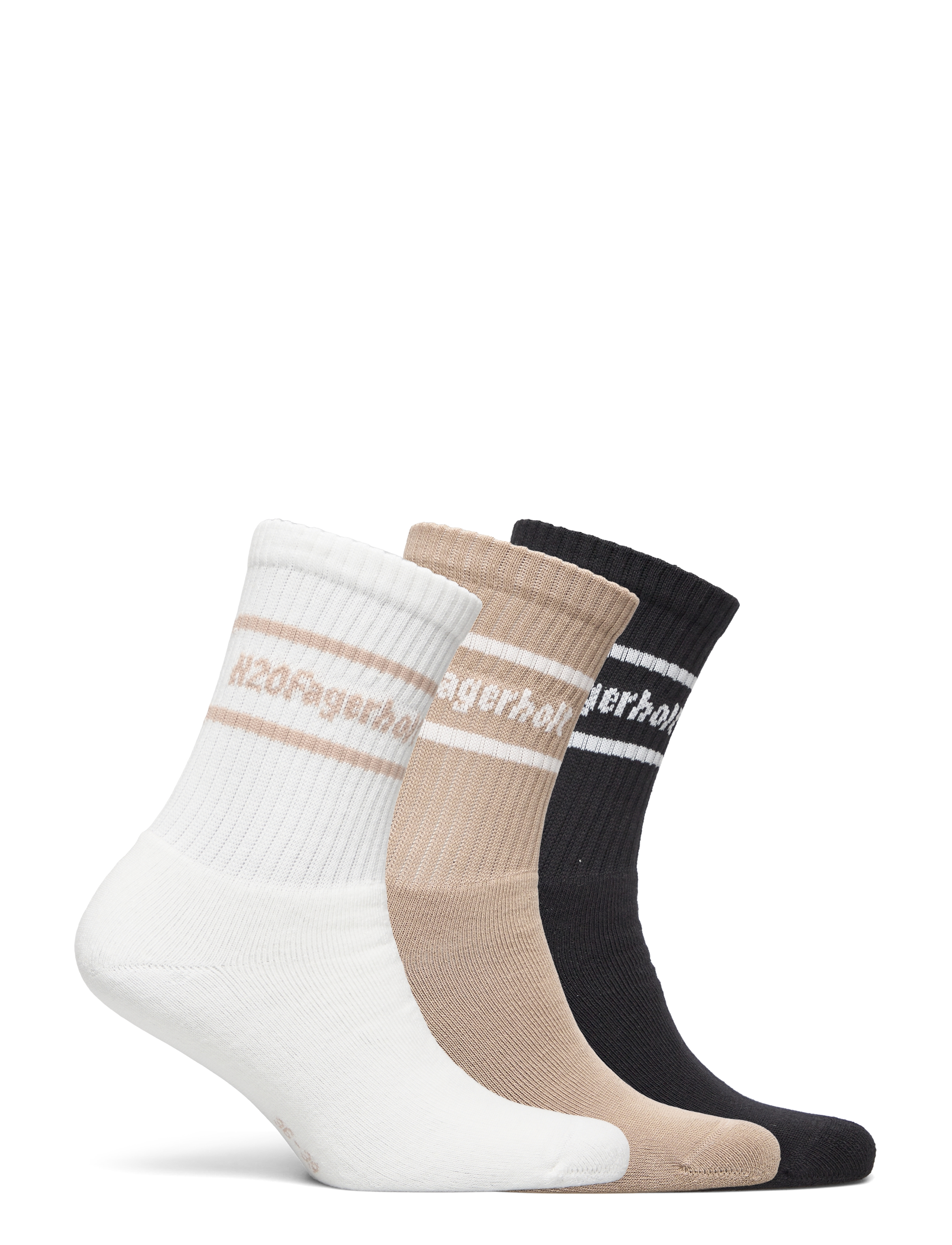 H2O Fagerholt - New Suck Socks - black/white/creamy grey - 1
