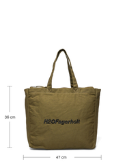 H2O Fagerholt - Lost Bag - torby tote - forest green - 4