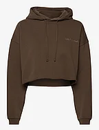 Pro Cropped Sweat Hoodie - EARTH