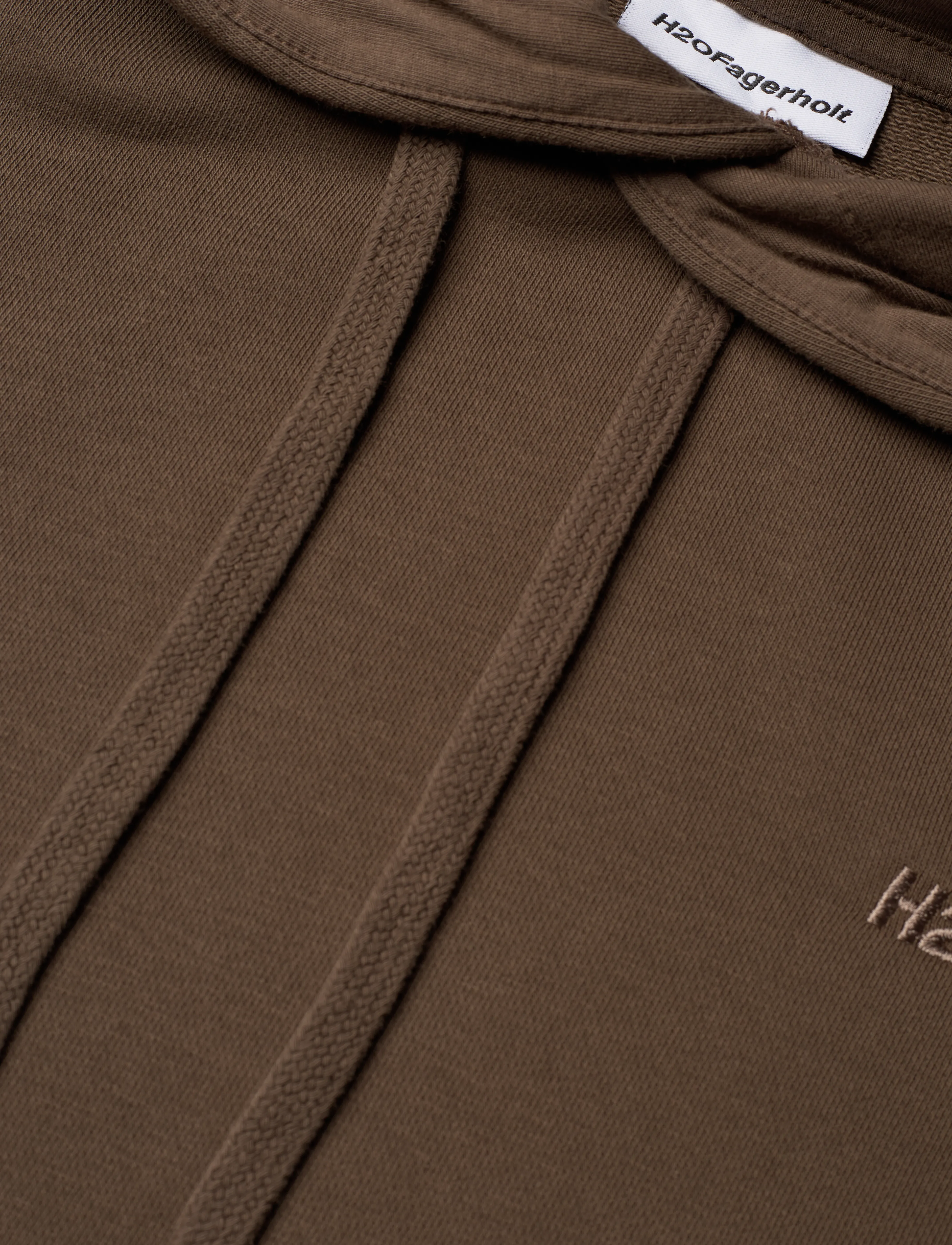 H2O Fagerholt - Pro Cropped Sweat Hoodie - earth - 2