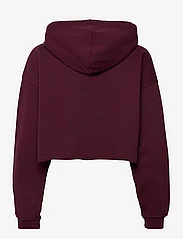 H2O Fagerholt - Pro Cropped Sweat Hoodie - sweatshirts & hoodies - plum wine - 1
