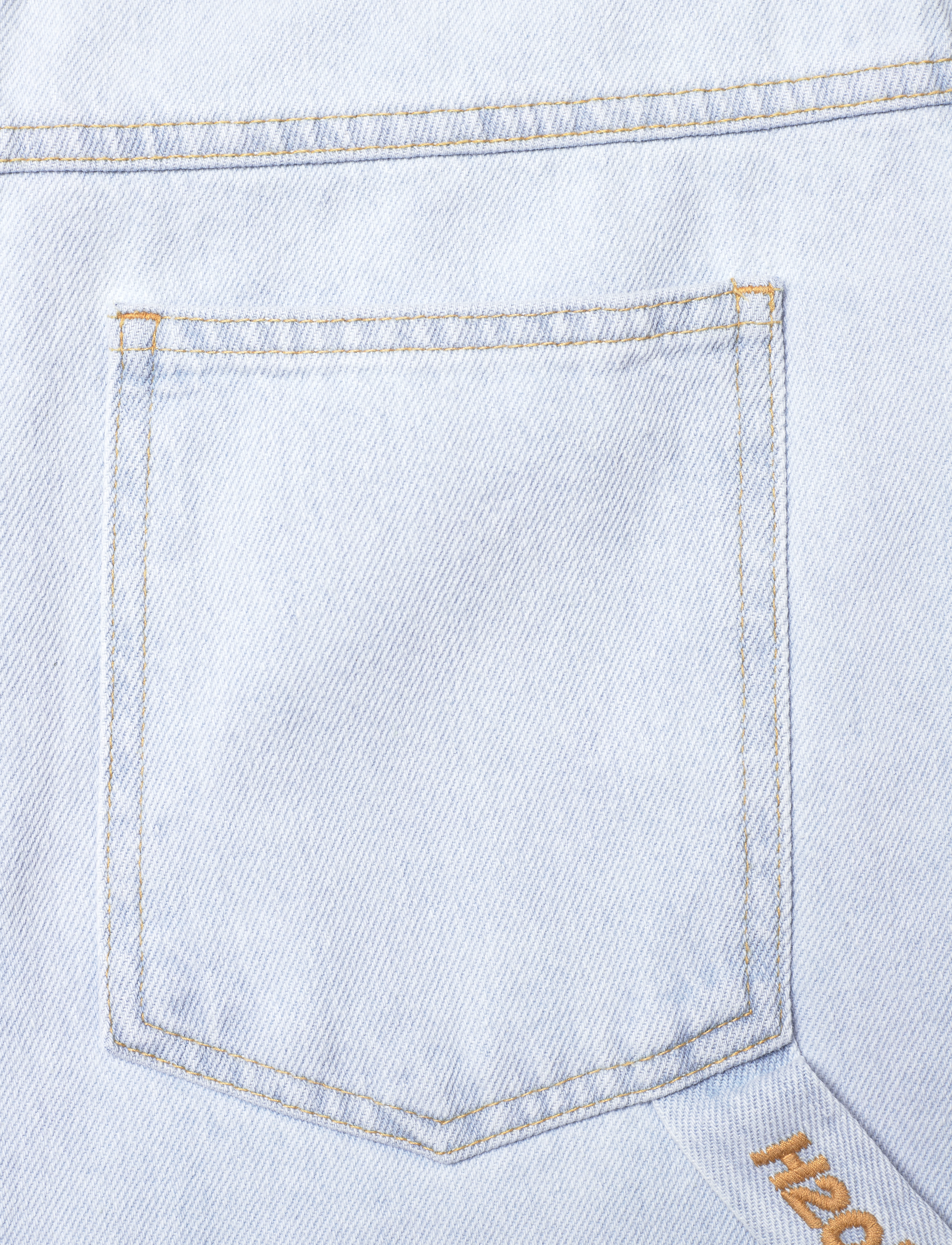H2O Fagerholt - Classic box jeans - cargobukser - light blue denim - 4