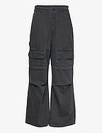 Classic box jeans - WASHED BLACK