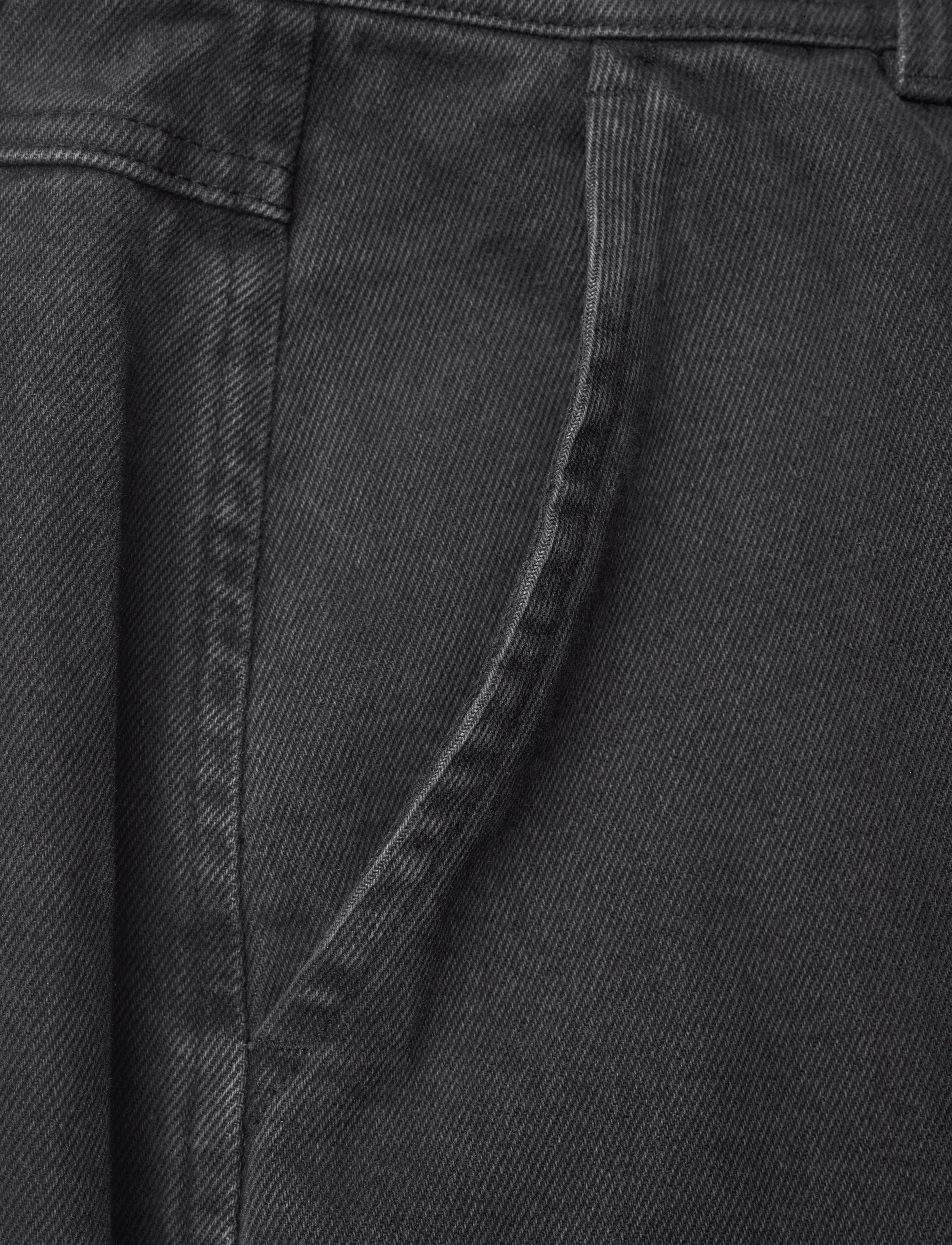 H2O Fagerholt - Classic box jeans - brede jeans - washed black - 2
