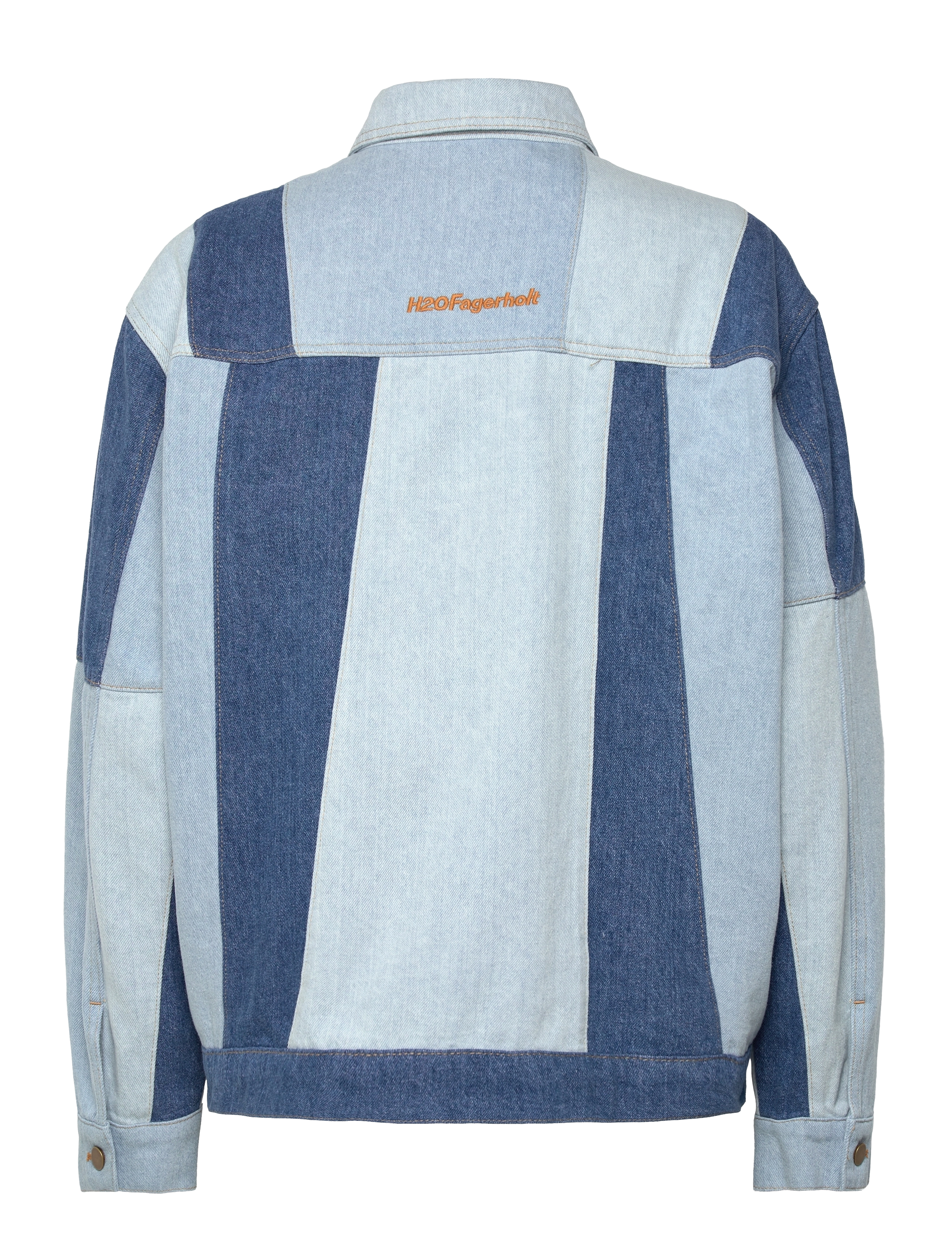 H2O Fagerholt - Jordan Jacket - dip dyed denim - 1