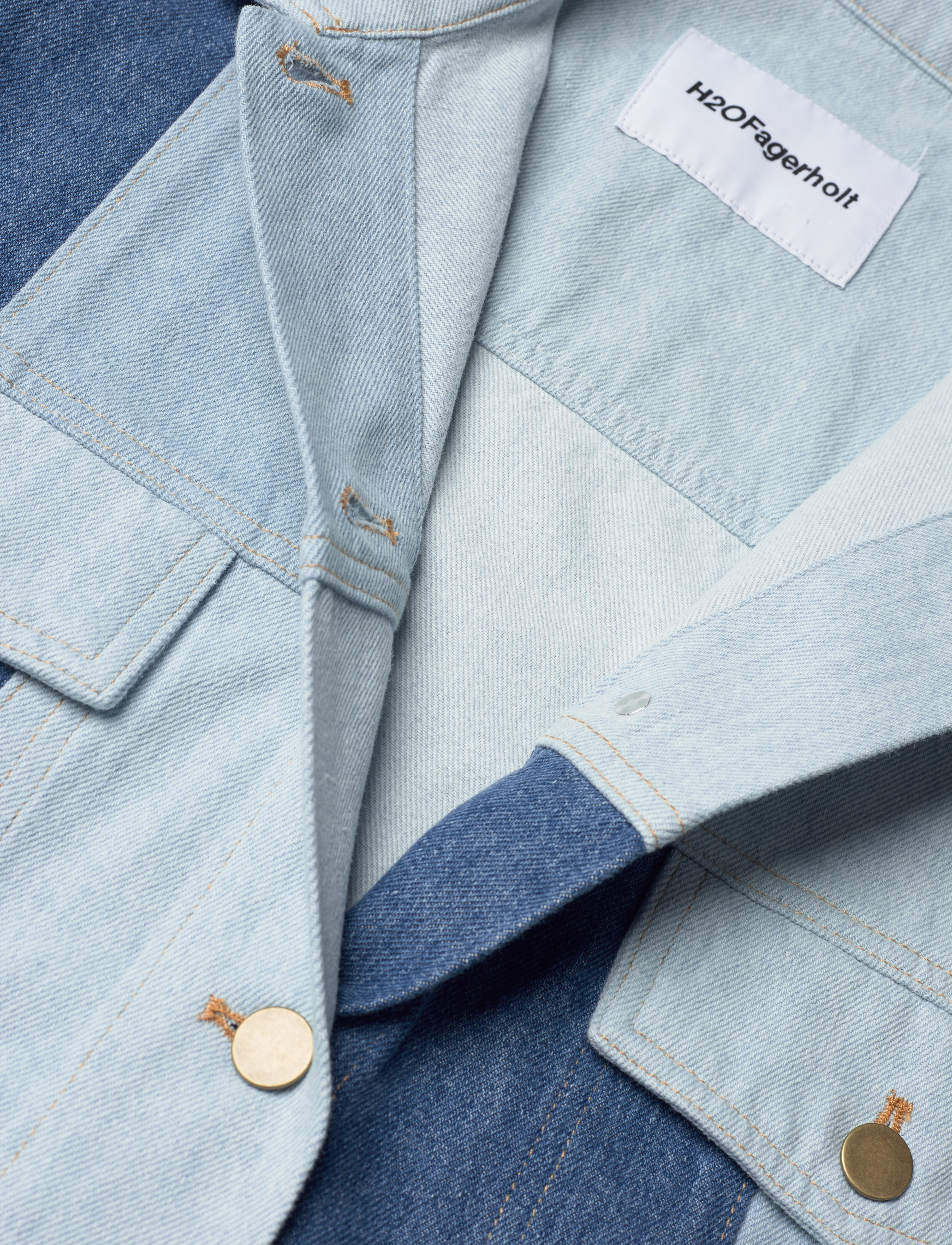 H2O Fagerholt - Jordan Jacket - dip dyed denim - 2