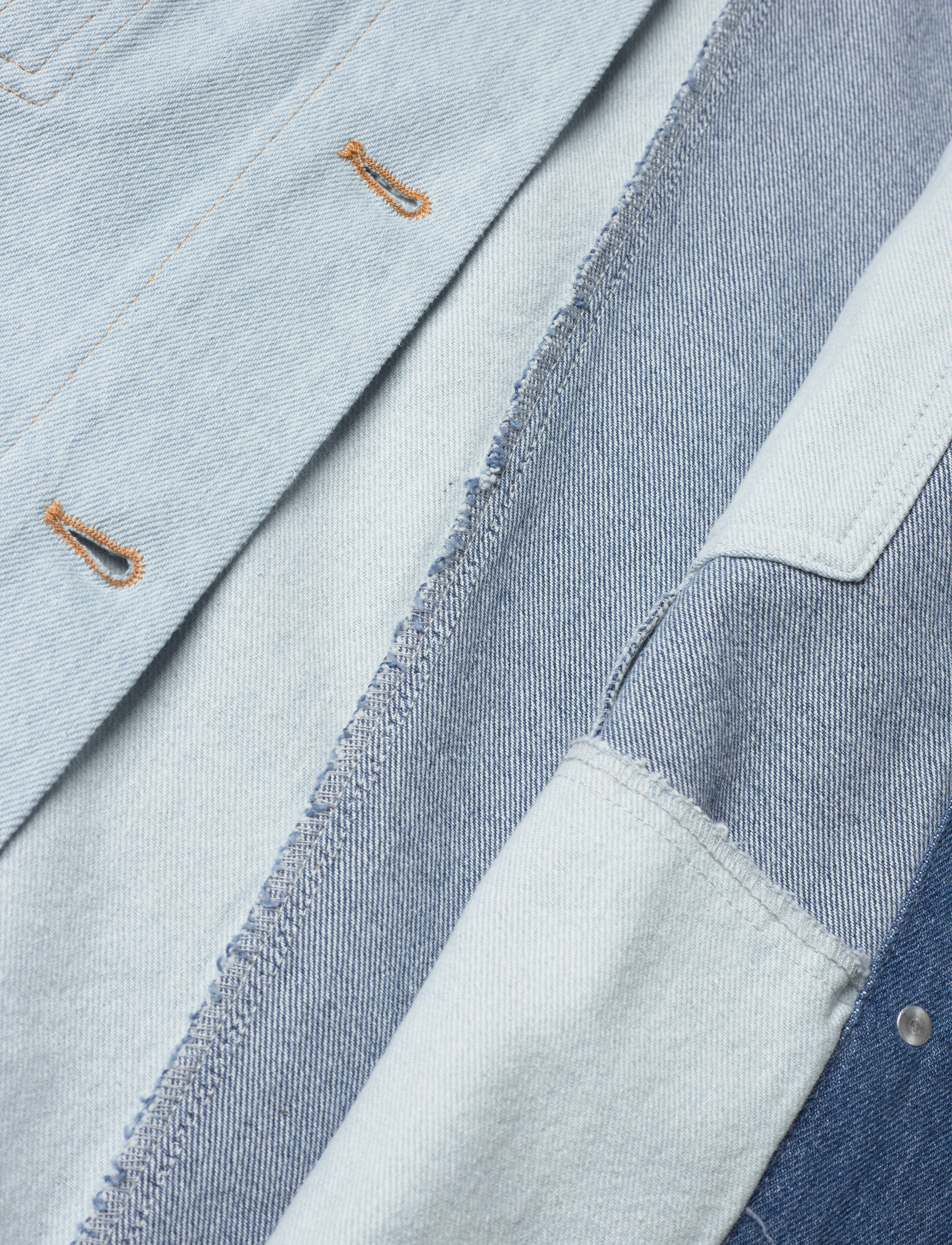 H2O Fagerholt - Jordan Jacket - dip dyed denim - 4