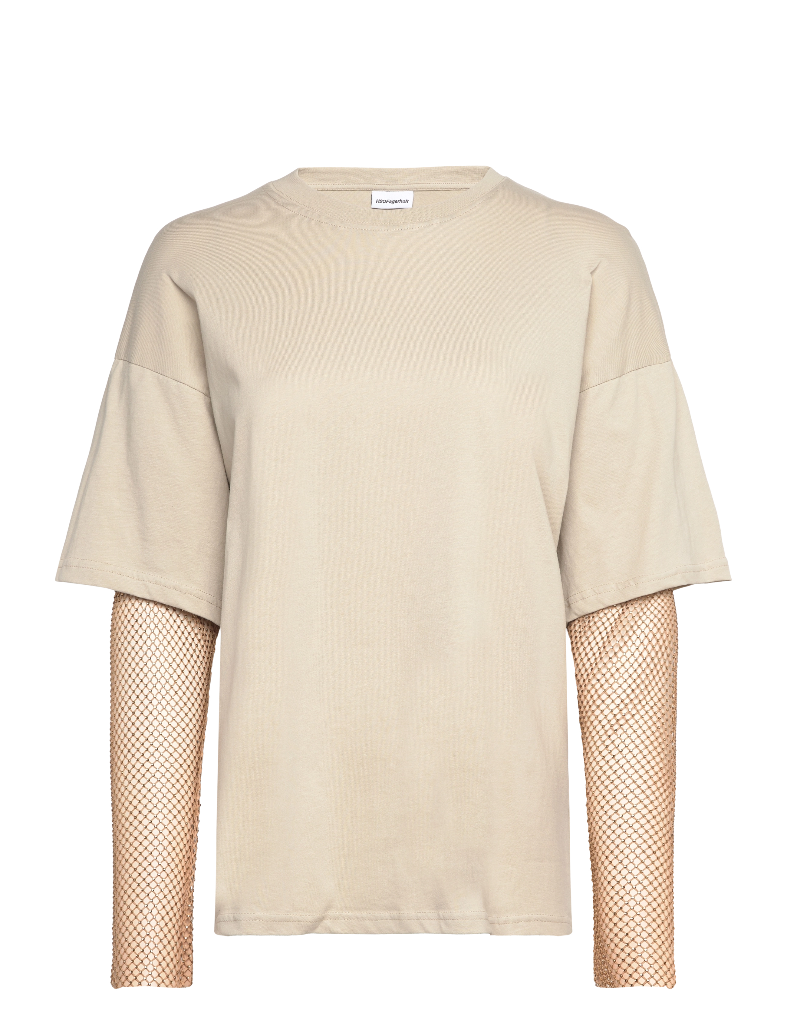 H2O FAGERHOLT Le T-Shirt Beige - L - Damen