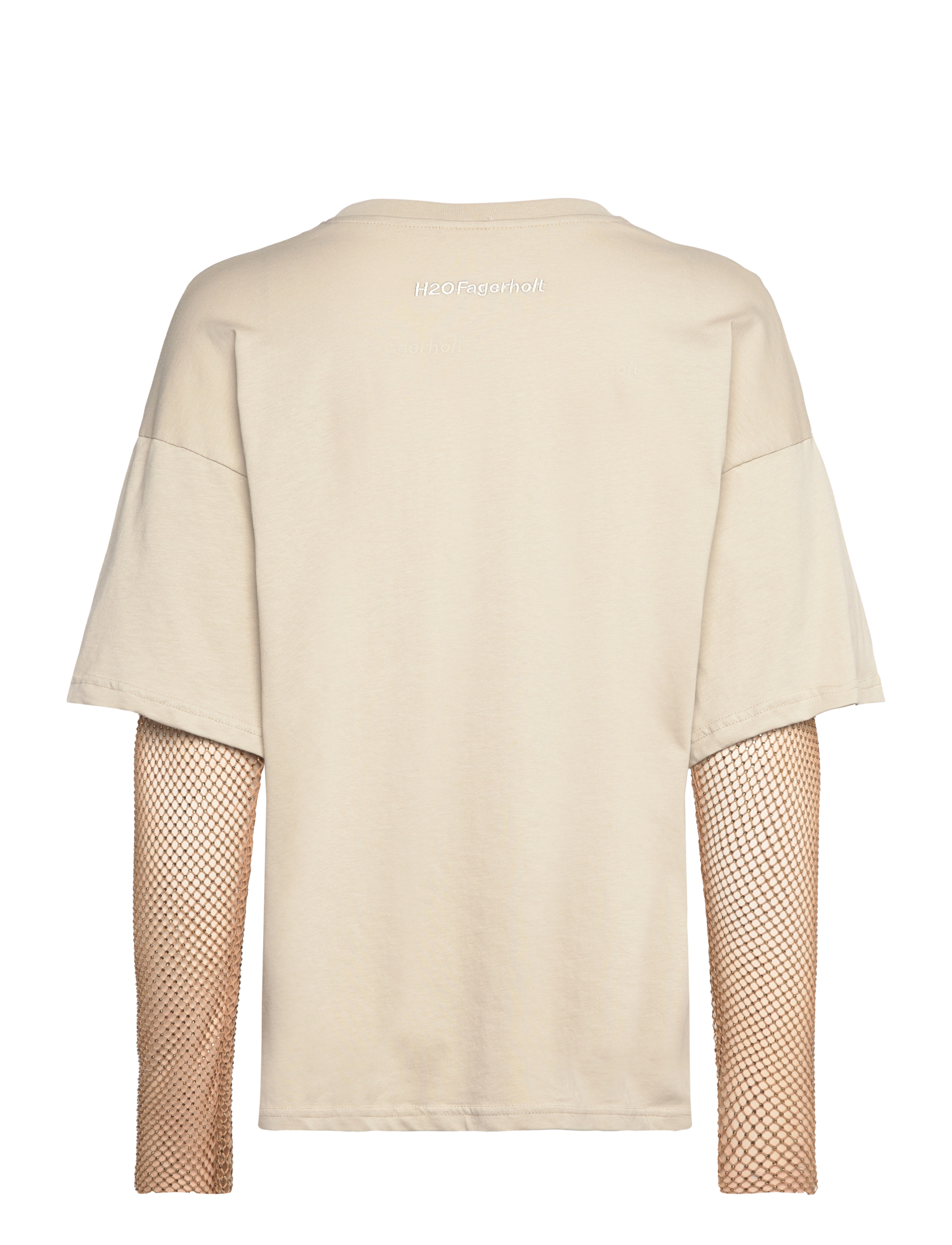 H2O Fagerholt - Le T-shirt - langärmlige tops - grey putty - 2