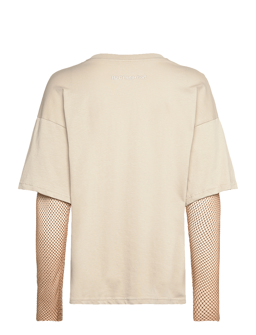 H2O Fagerholt - Le T-shirt - pikkade varrukatega topid - grey putty - 2