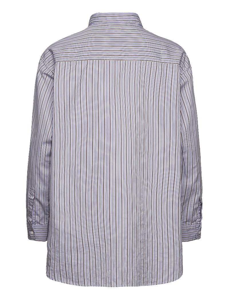 H2O Fagerholt - PJ Shirt - långärmade skjortor - blue stripe - 1