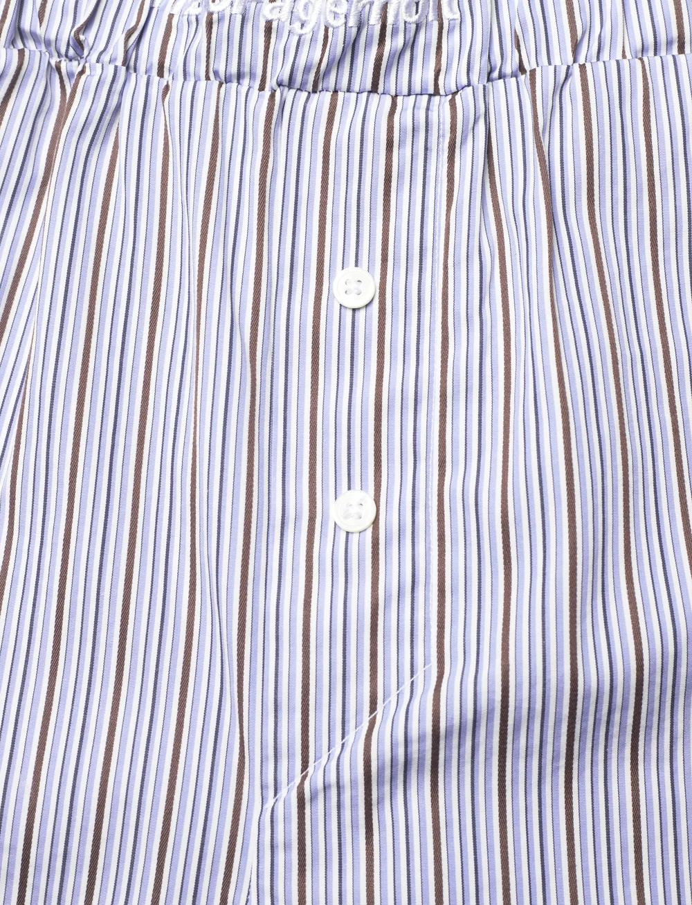 H2O Fagerholt - PJ Shorts - casual shorts - blue stripe - 3