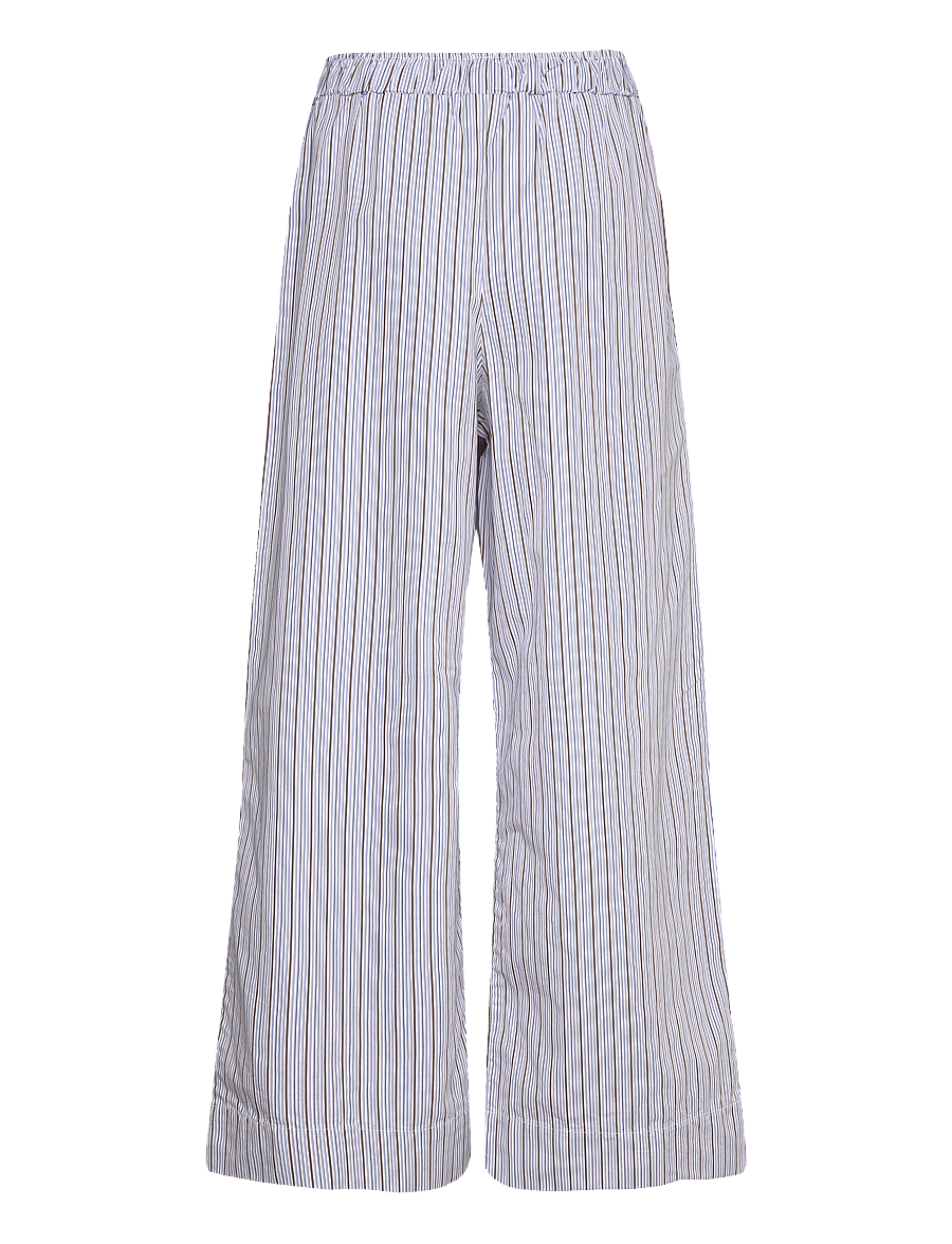H2O Fagerholt - PJ Pants - hosen mit weitem bein - blue stripe - 1