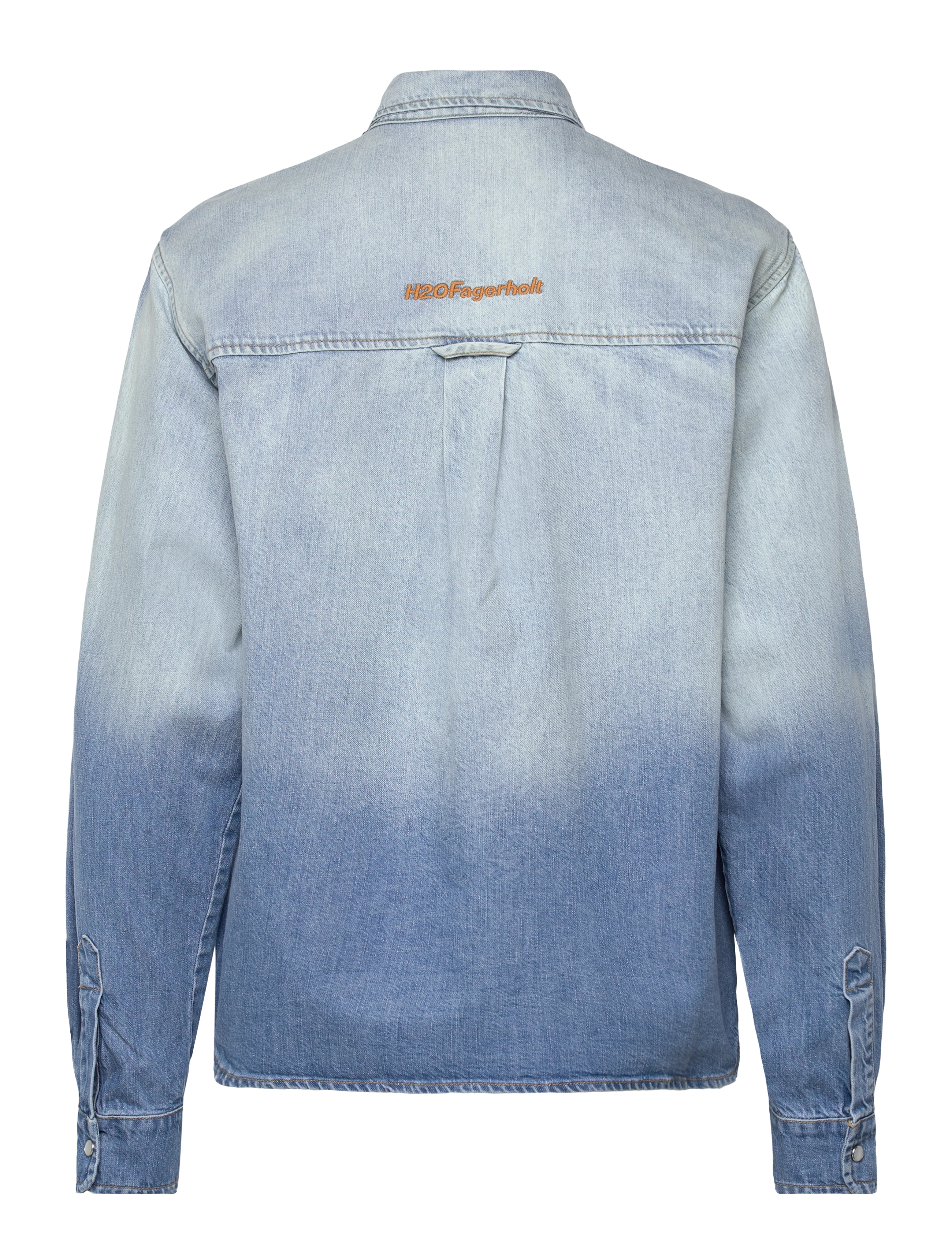 H2O Fagerholt - Dip Dye Cowgirl Shirt - chemises en jeans - dip dyed denim - 1
