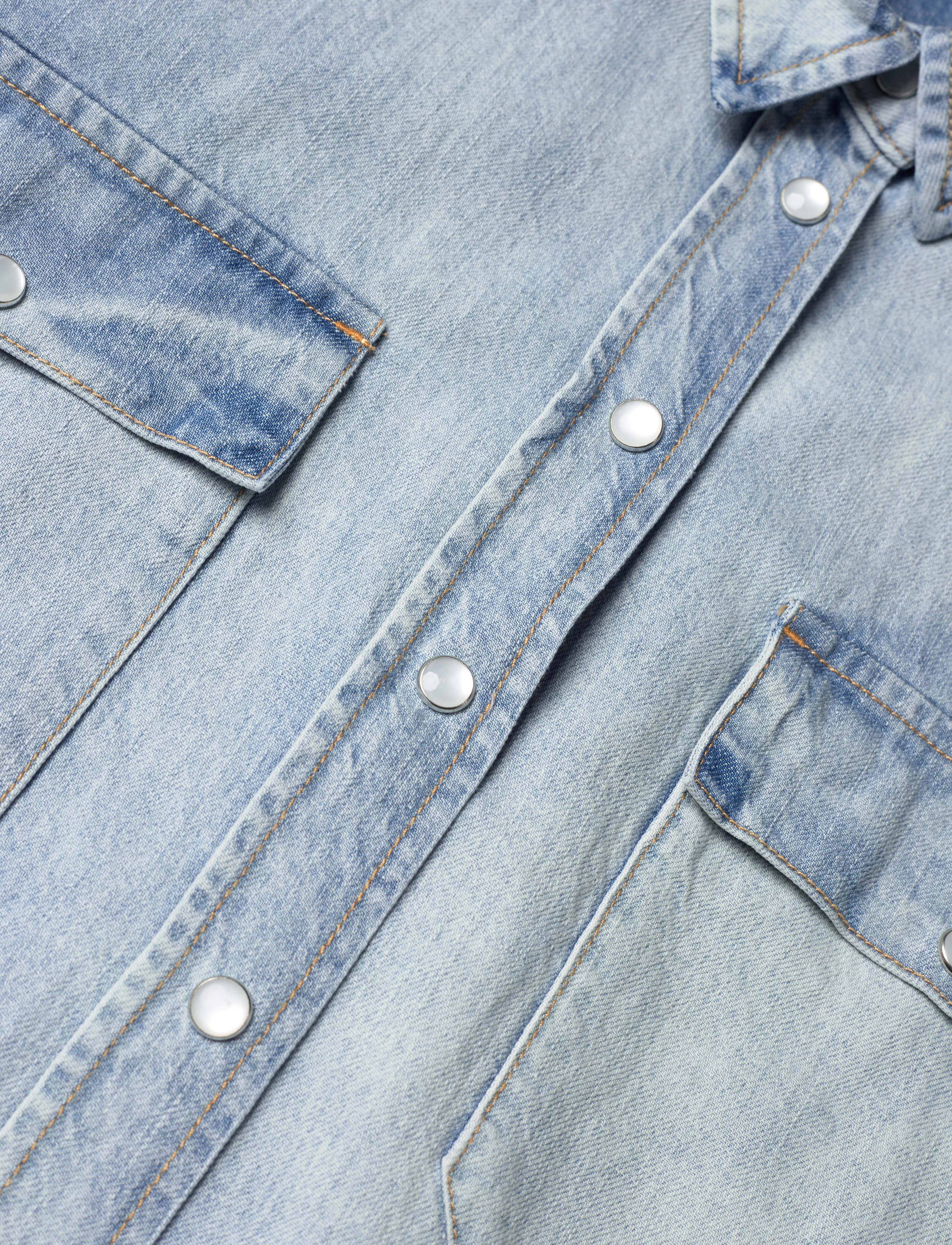 H2O Fagerholt - Dip Dye Cowgirl Shirt - chemises en jeans - dip dyed denim - 2