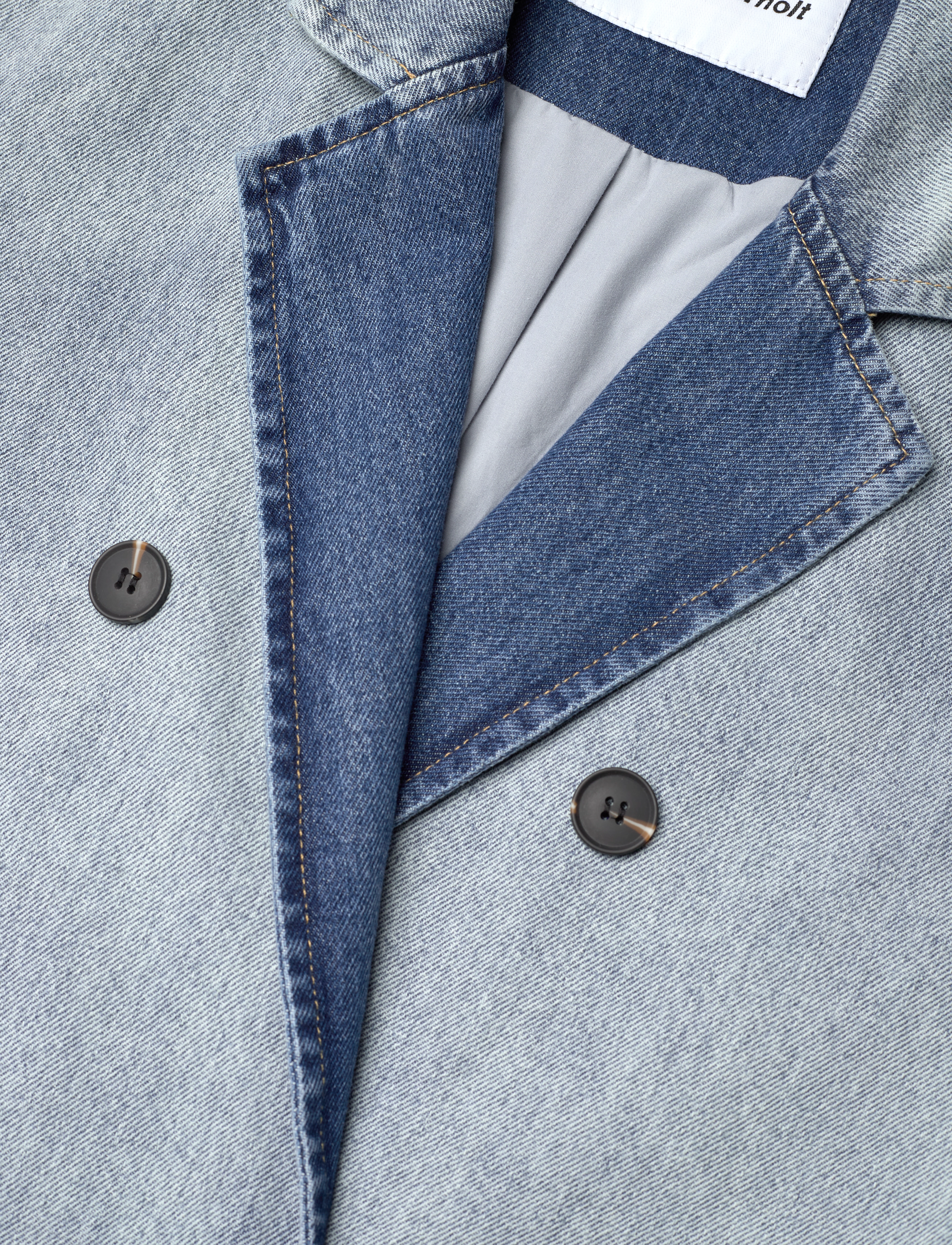 H2O Fagerholt - Dip Dye Blazer - overtøj - dip dyed denim - 2